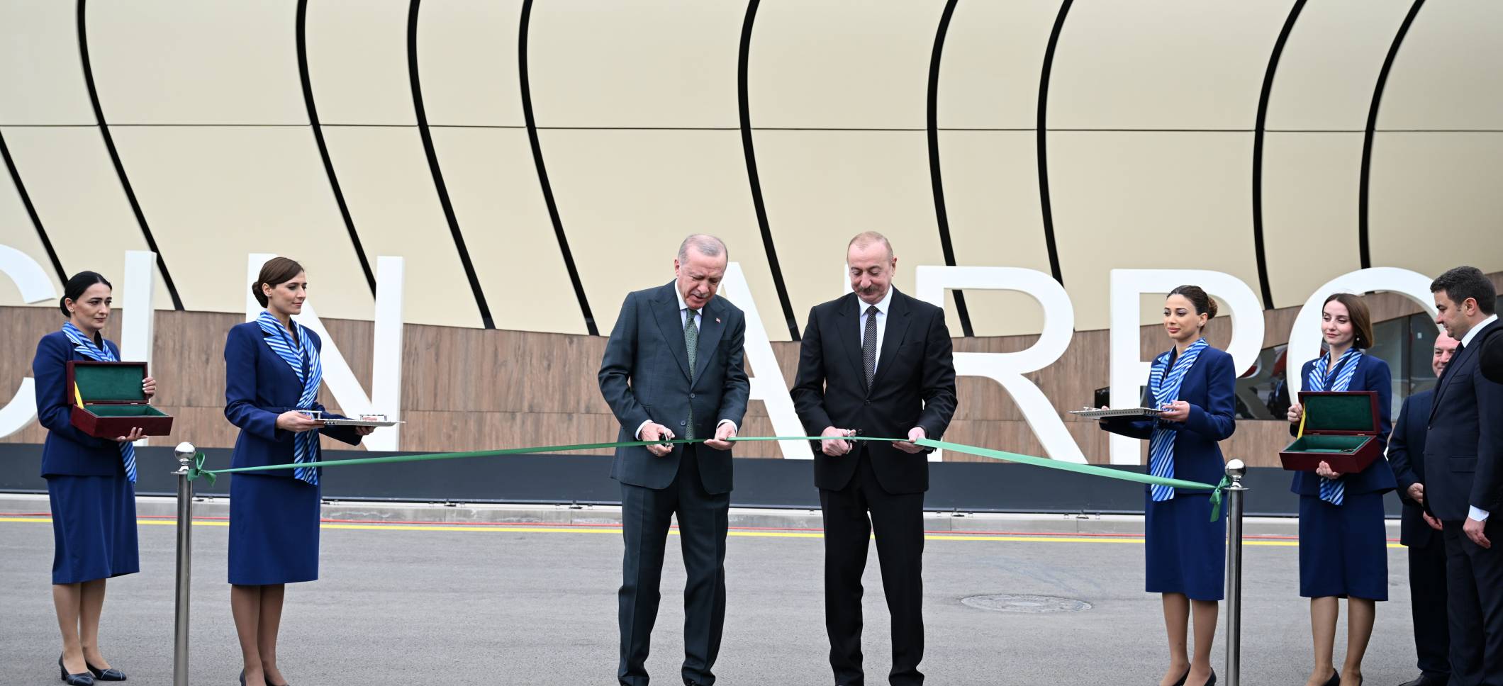 Opening ceremony of Lachin International Airport held