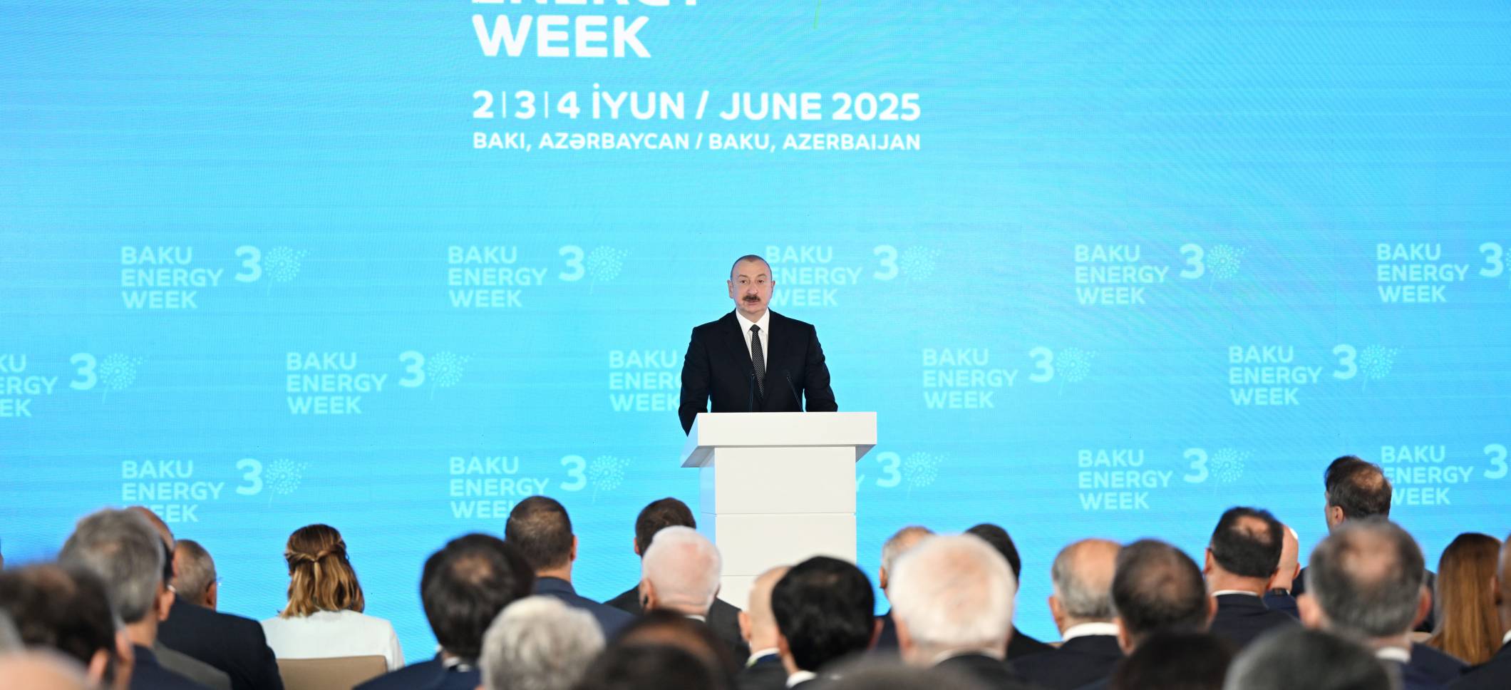 Ilham Aliyev addressed official opening ceremony of 30th Caspian Oil and Gas Exhibition, 13th Caspian Power Exhibition, and 30th Baku Energy Forum