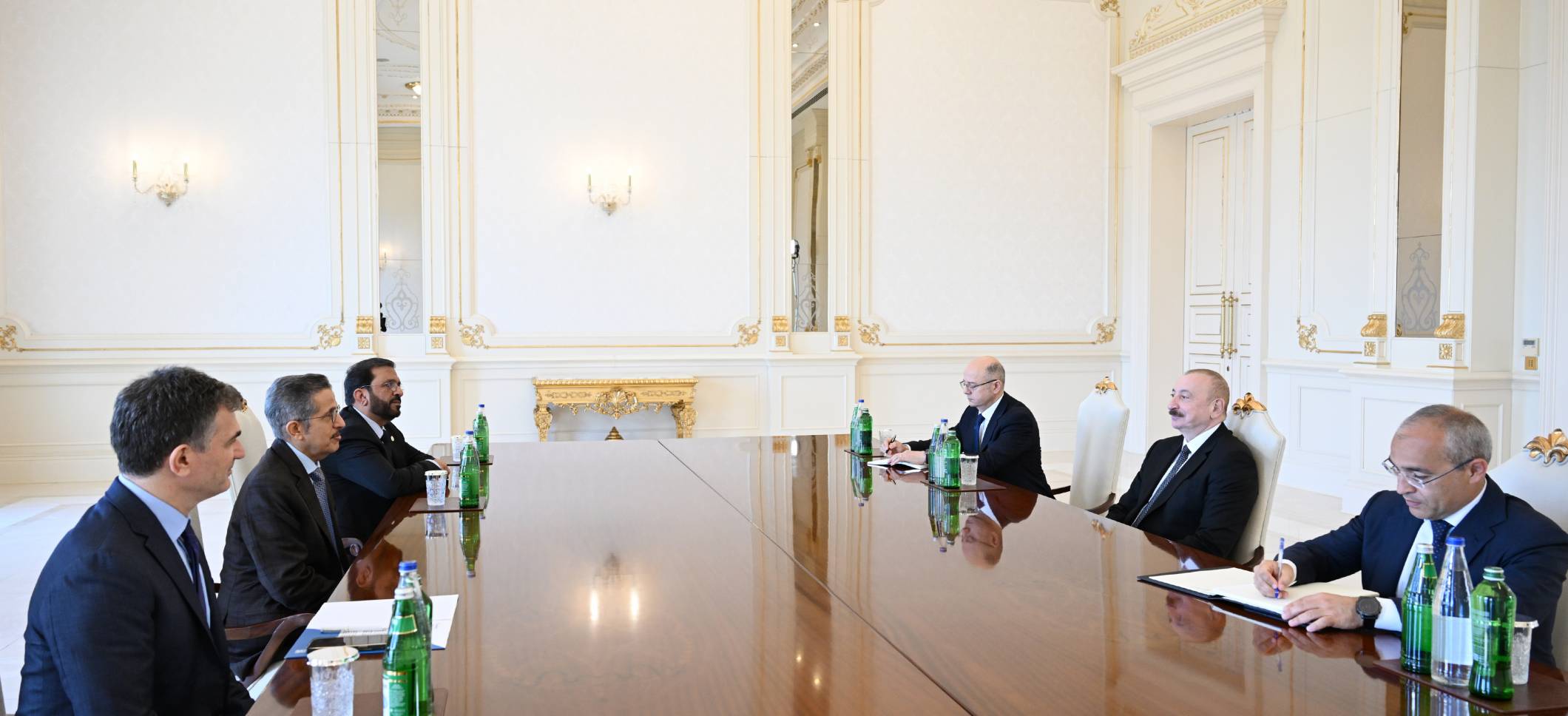 Ilham Aliyev received Founder and Chairman of the Board of Saudi Arabia’s ACWA Power