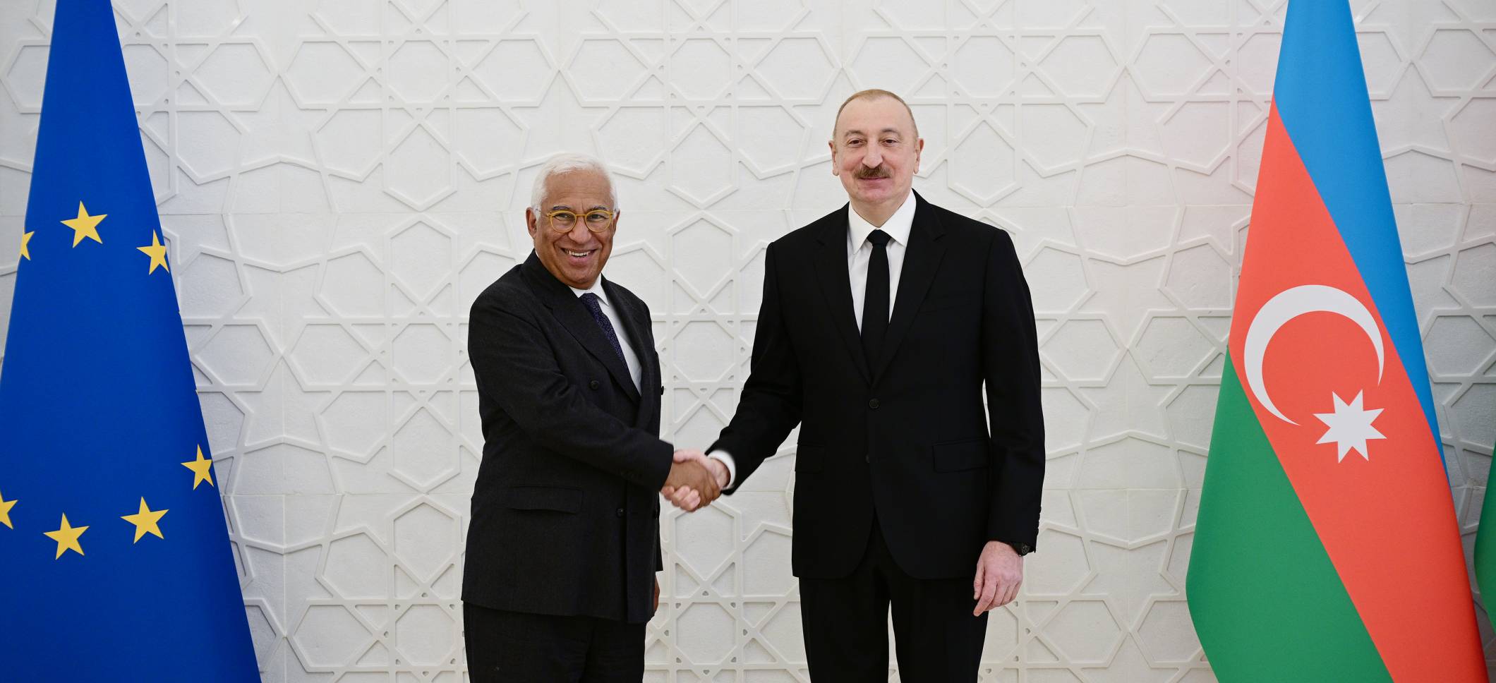 İlham Əliyevin Avropa İttifaqı Şurasının Prezidenti ilə təkbətək görüşü olub