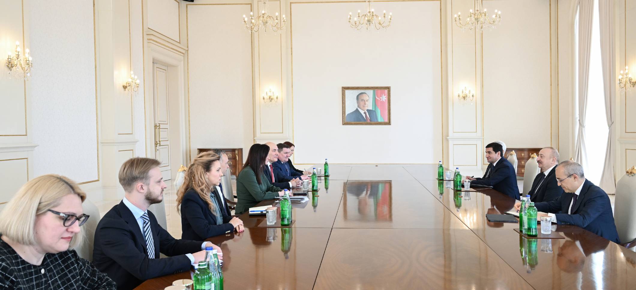 Ilham Aliyev received Prime Minister of Lithuania