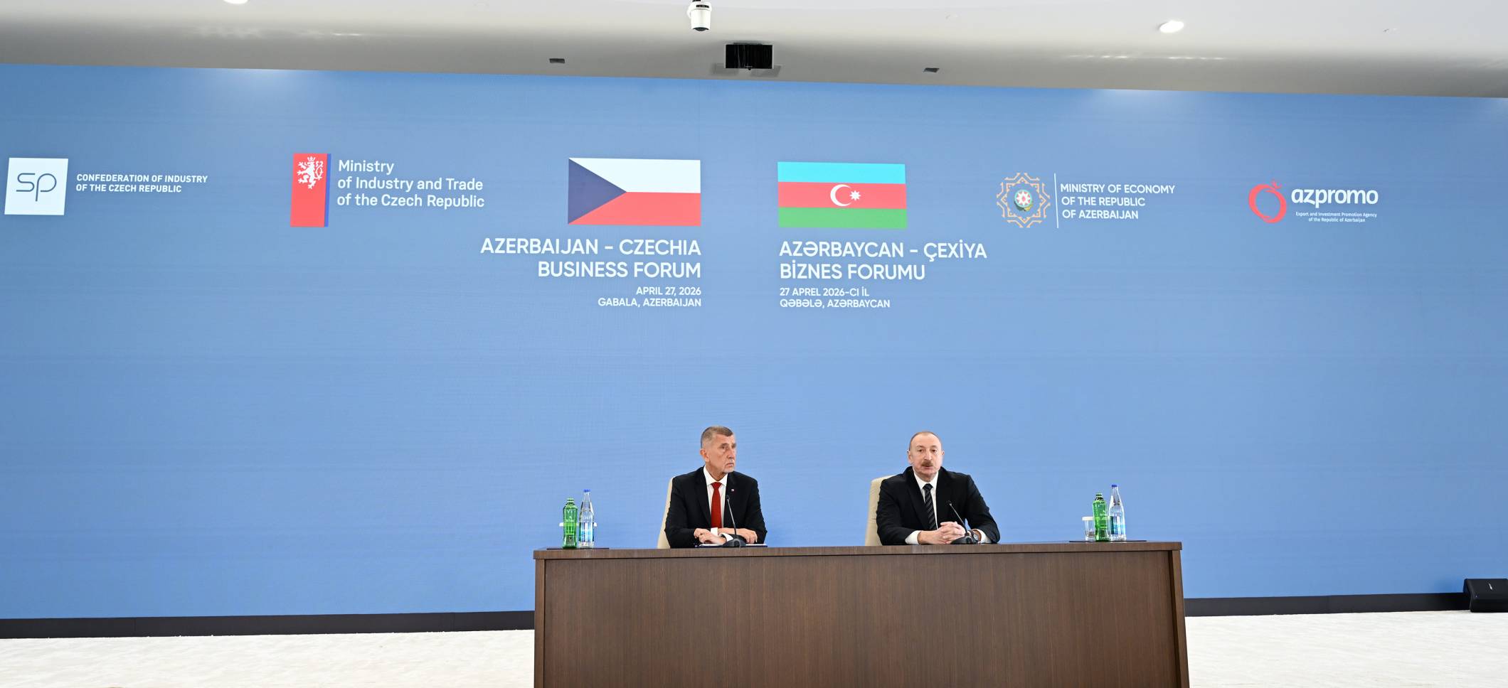 Azerbaijan-Czechia business forum held in Gabala