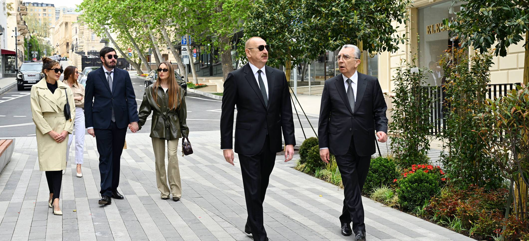 Ilham Aliyev attended inauguration of Islam Safarli Street following reconstruction