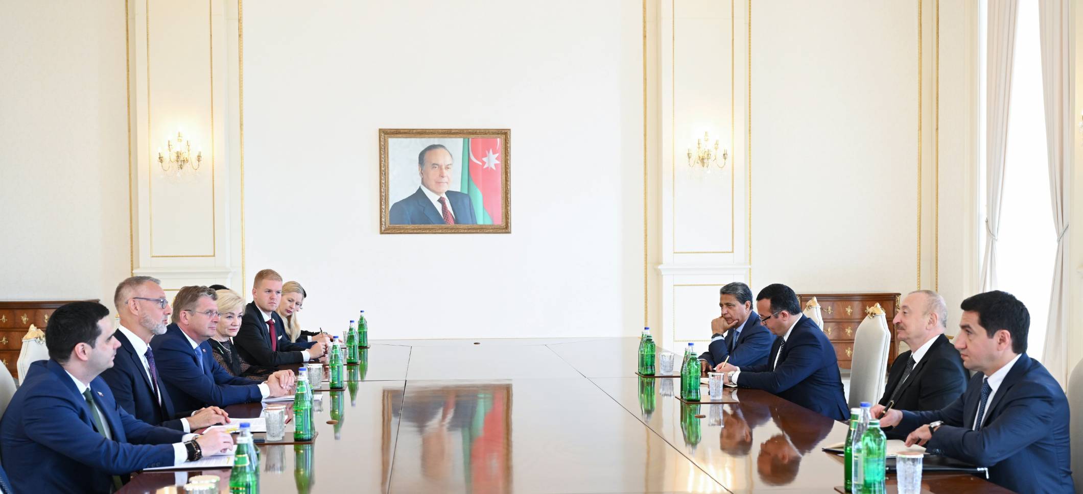 Ilham Aliyev received delegation led by Speaker of National Council of Slovakia