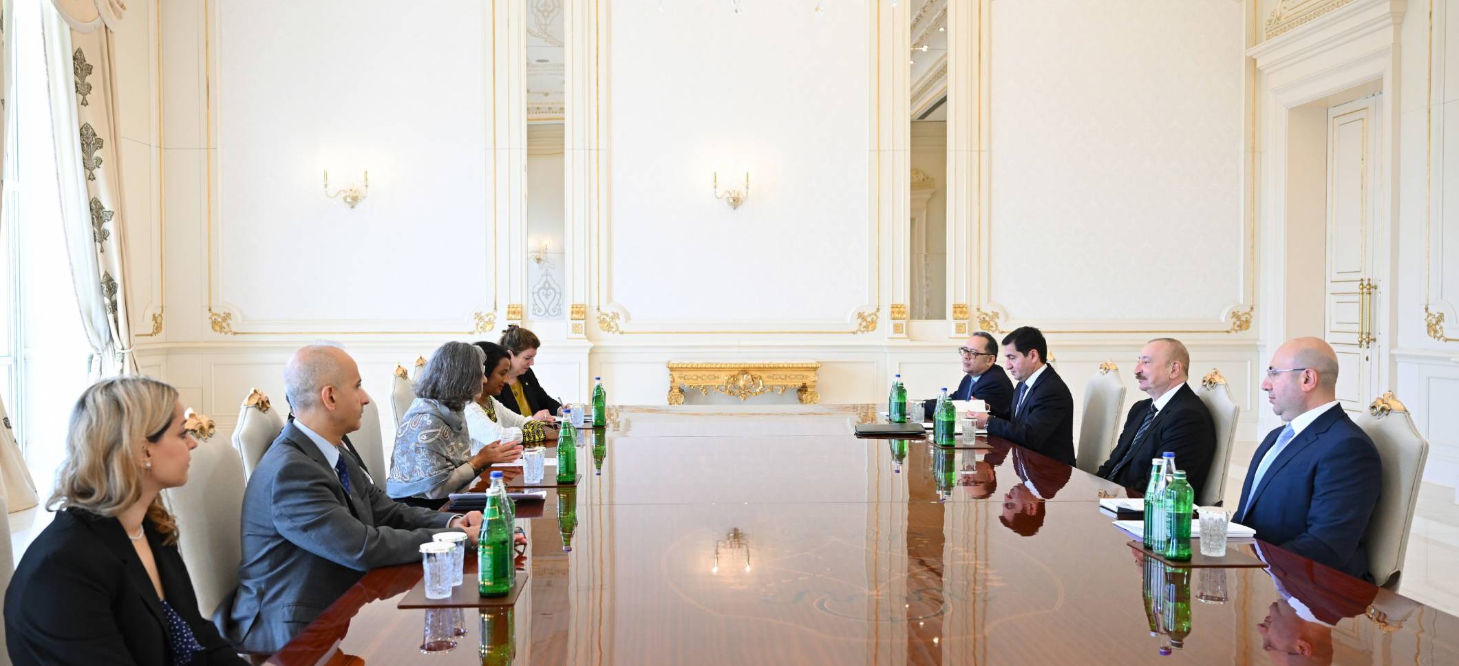 Ilham Aliyev received Executive Director of UN Human Settlements Programme