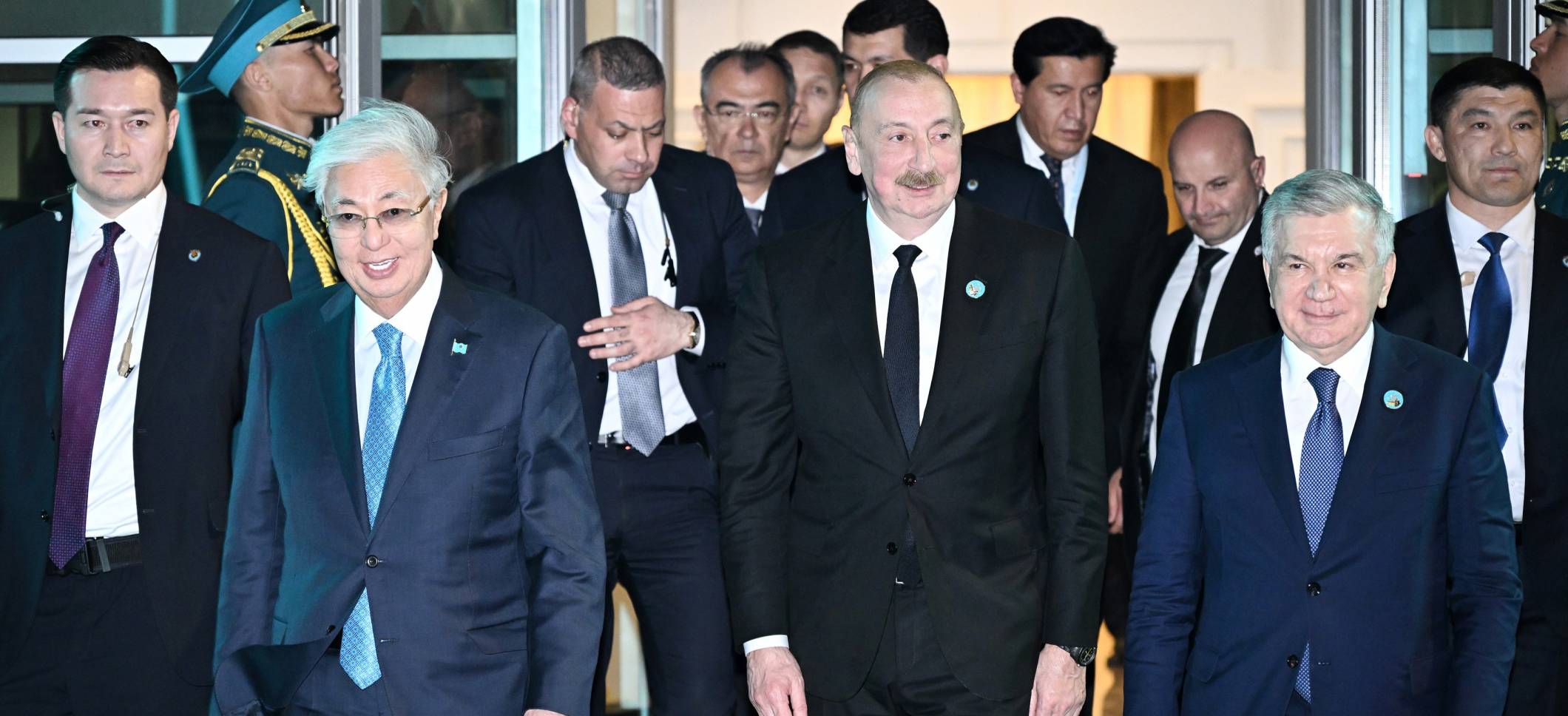 İlham Əliyevin Qazaxıstana səfəri başa çatıb