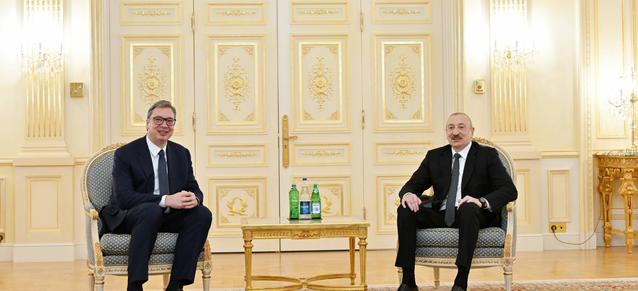 Ilham Aliyev met with President of Serbia