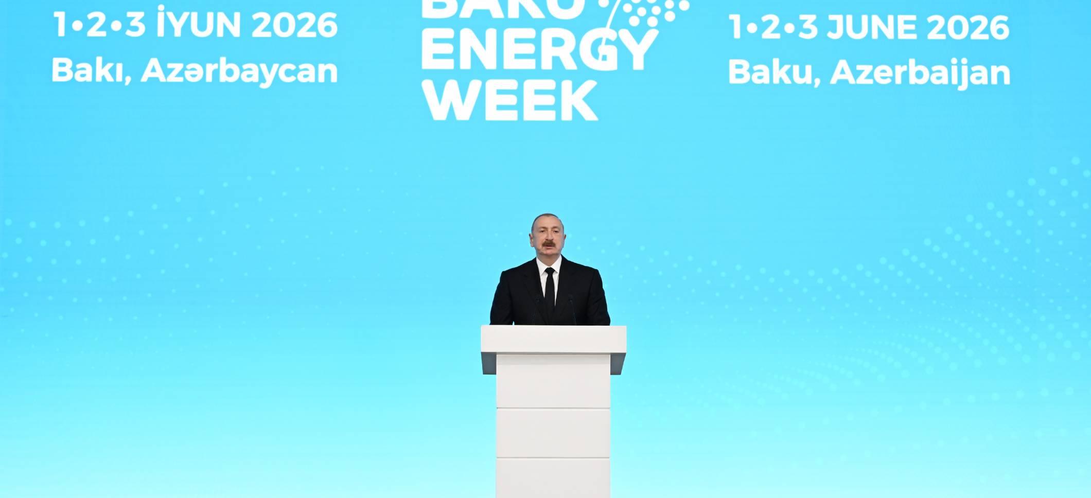 Ilham Aliyev attended official opening ceremony of Baku Energy Week