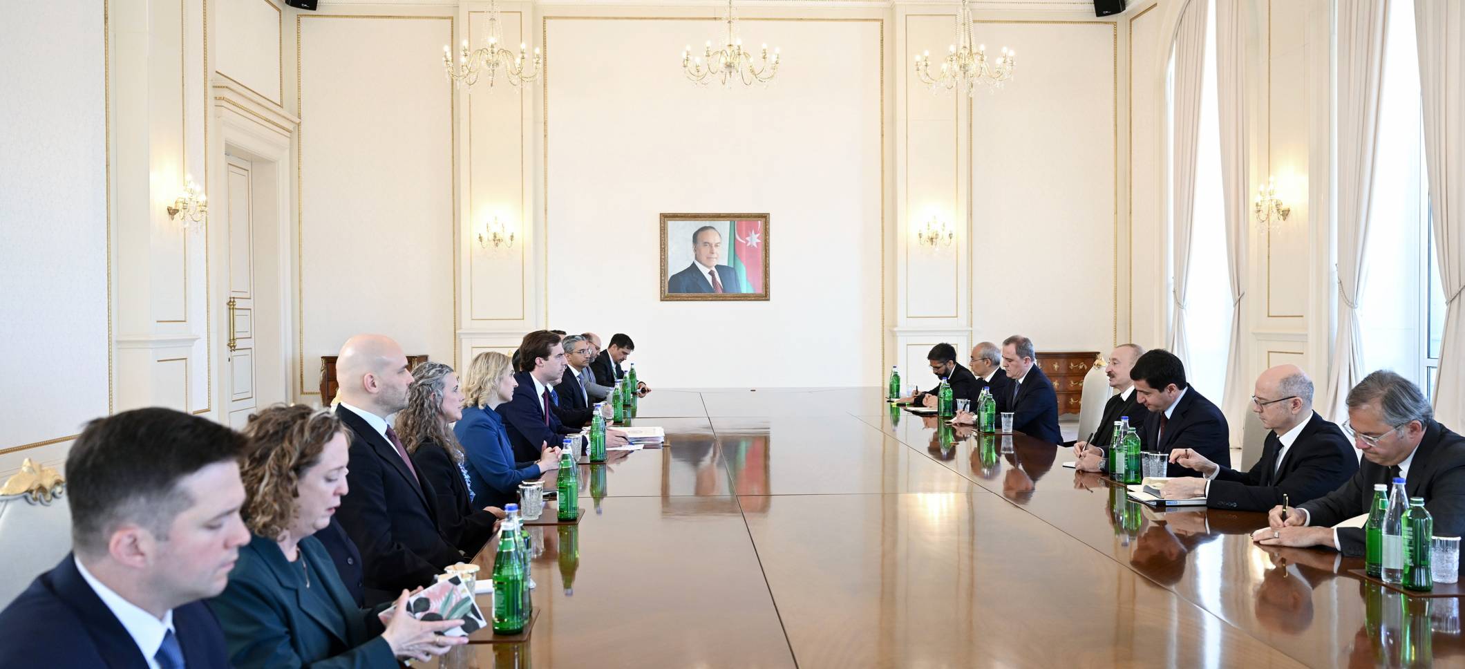 Ilham Aliyev received U.S. delegation led by Assistant Secretary of State for Economic, Energy, and Business Affairs