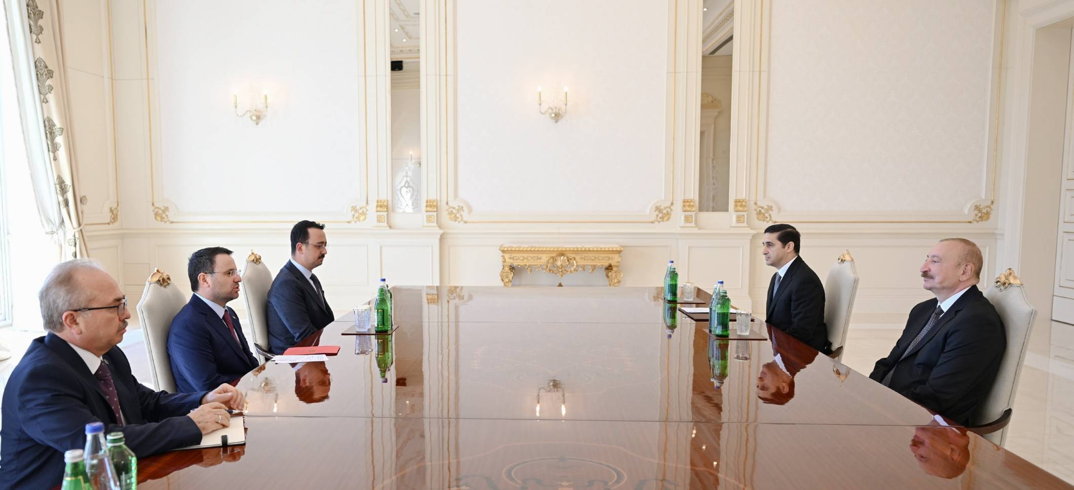 İlham Əliyev Türkiyənin ədliyyə nazirini qəbul edib
