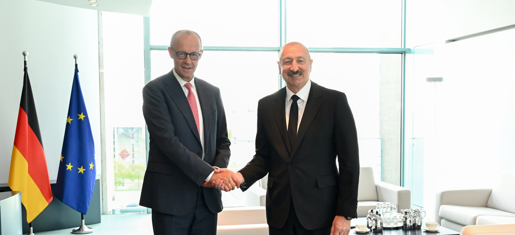 Ilham Aliyev held one-on-one meeting with Federal Chancellor Friedrich Merz
