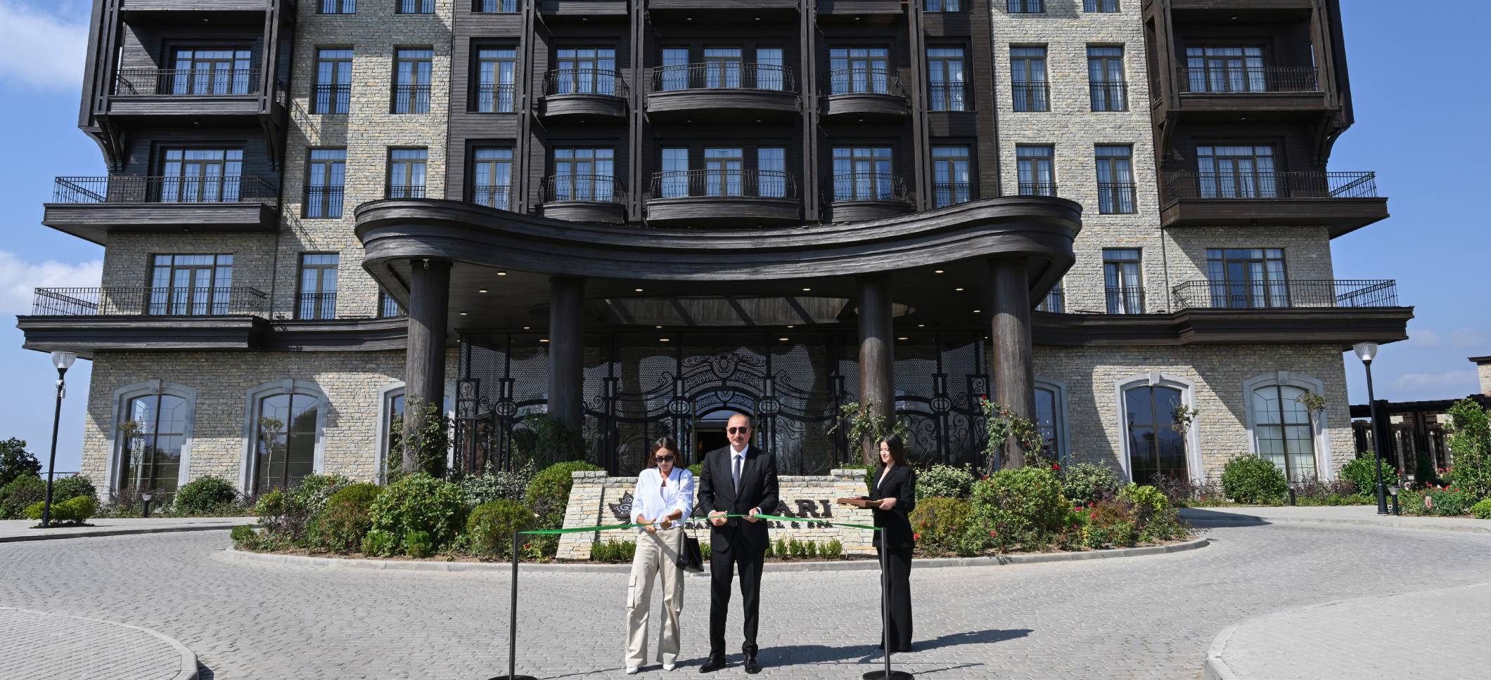 Ilham Aliyev attended inauguration of Meysari Grand Hotel & SPA complex in Shamakhi