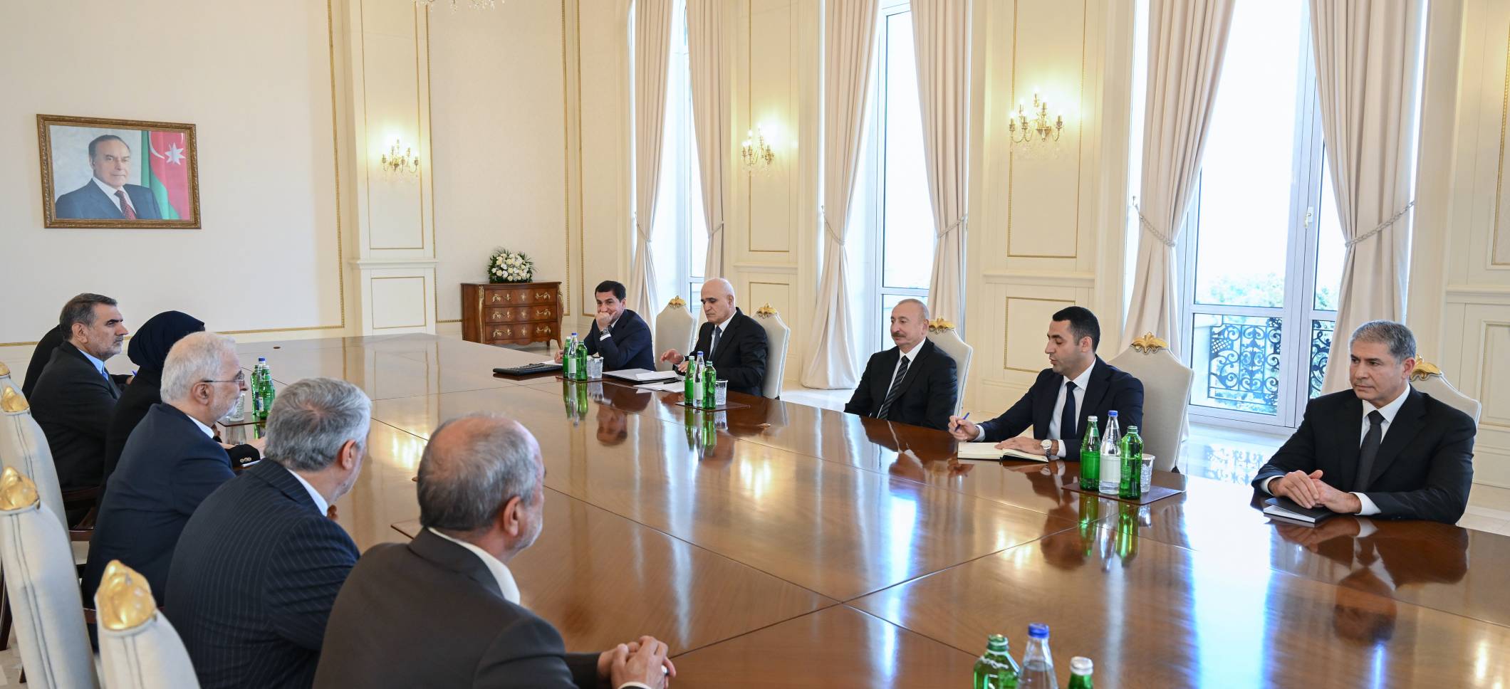 Ilham Aliyev received Iranian Interior Minister