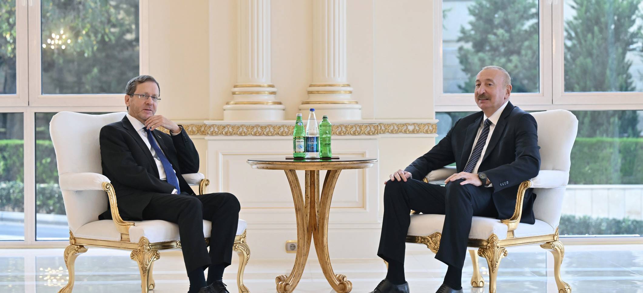 İlham Əliyevin İsrail Prezidenti ilə görüşü olub