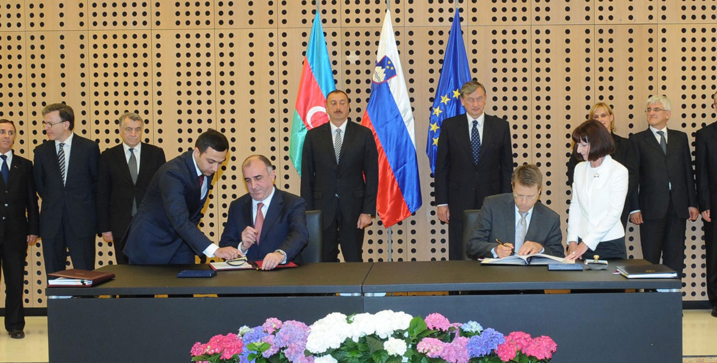 Azerbaijani-Slovenian documents were signed
