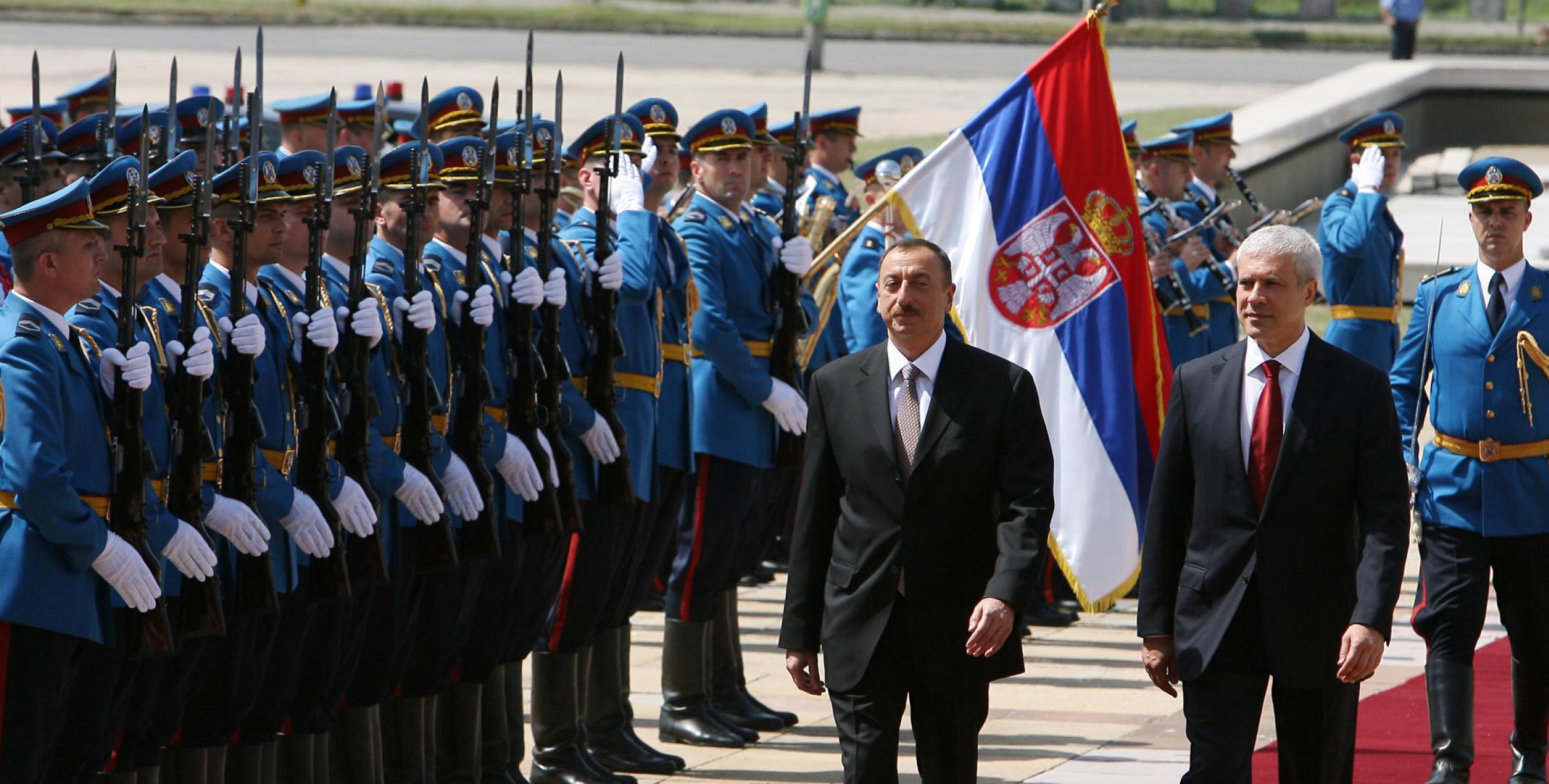 Официальный визит Ильхама Алиева в Сербию