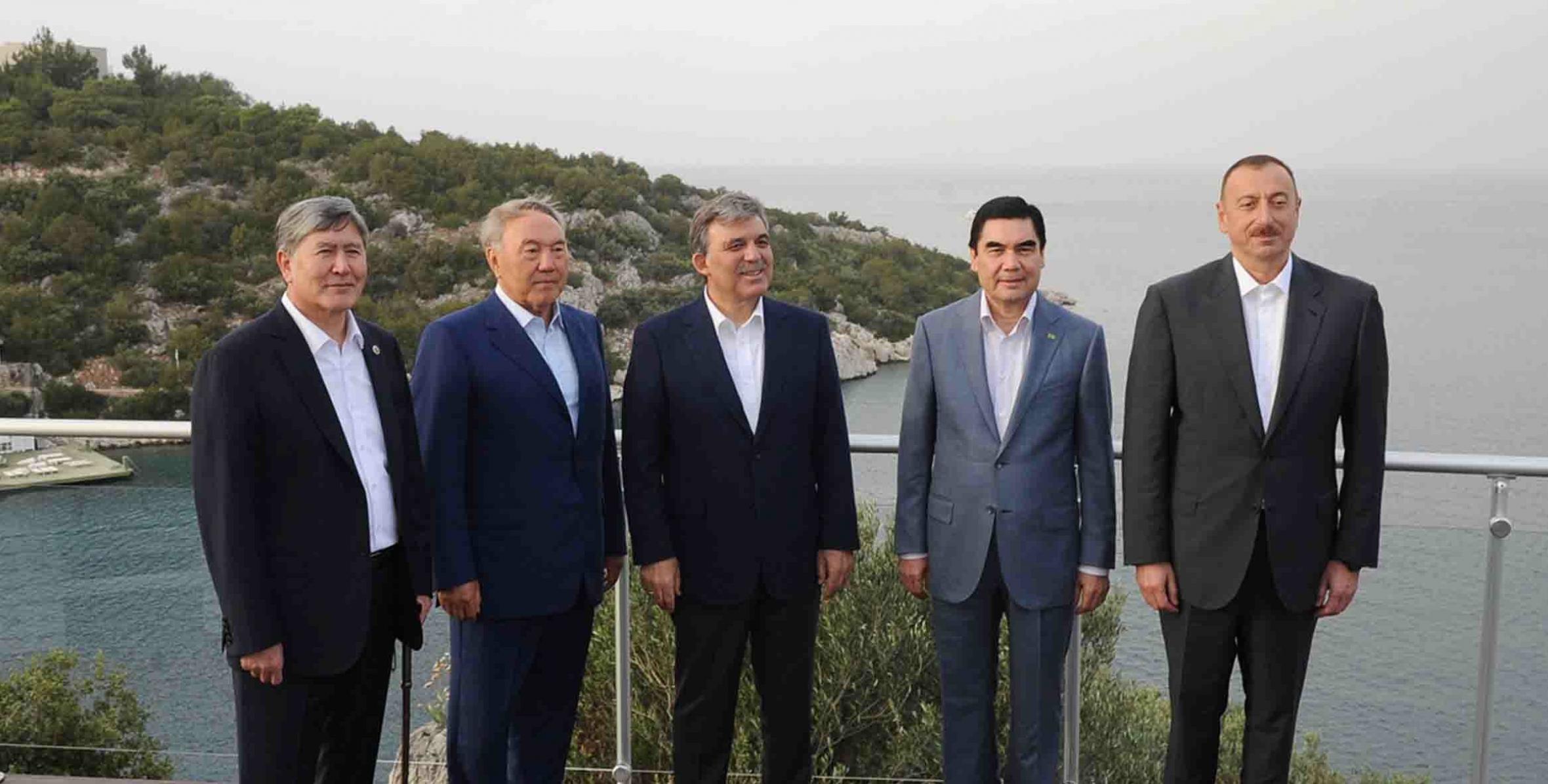 Official dinner reception was hosted in honor of the heads of state participating in the Fourth Summit of the Cooperation Council of Turkic-speaking States in Bodrum