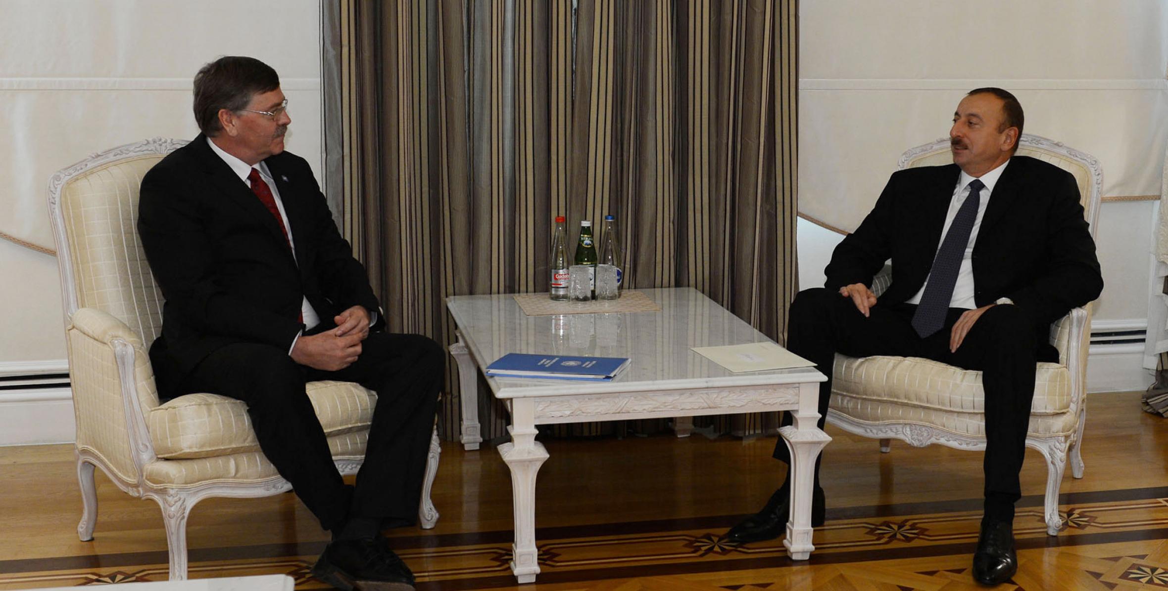 Ilham Aliyev received the newly-appointed UN Resident Coordinator in Azerbaijan