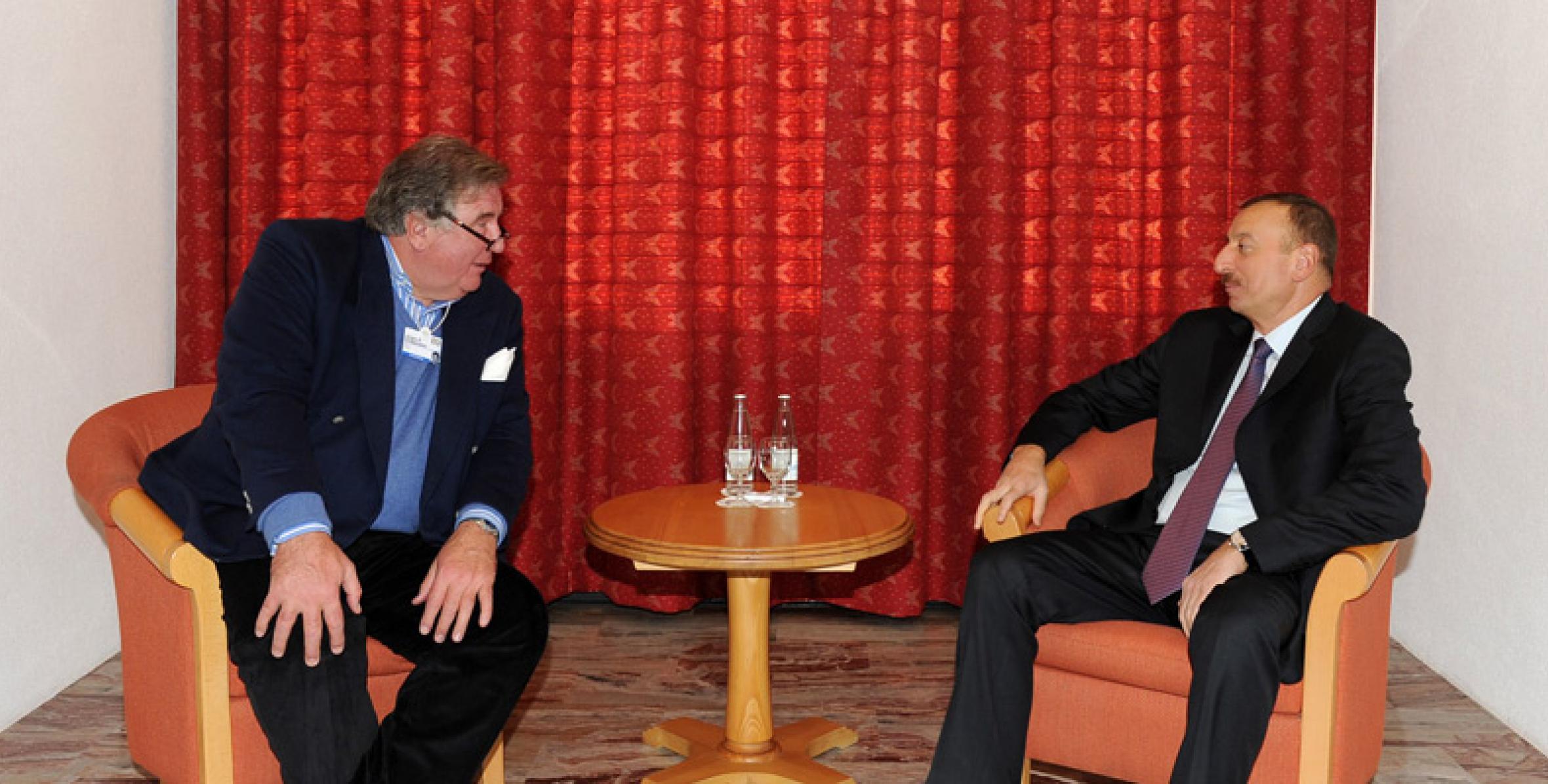 Ильхам Алиев встретился с генеральным исполнительным директором компании RWE Юргеном Гроссманом