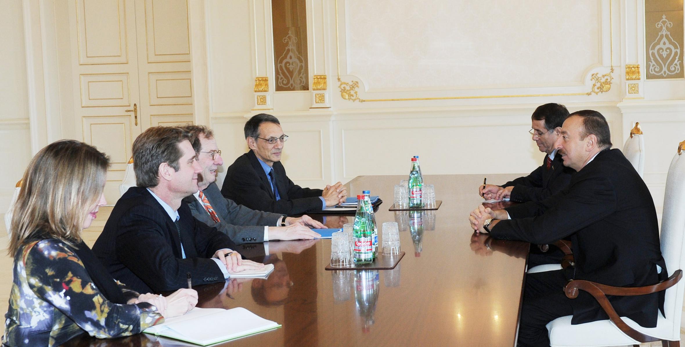 Ilham Aliyev received the Department of State Special Envoy for Eurasian Energy