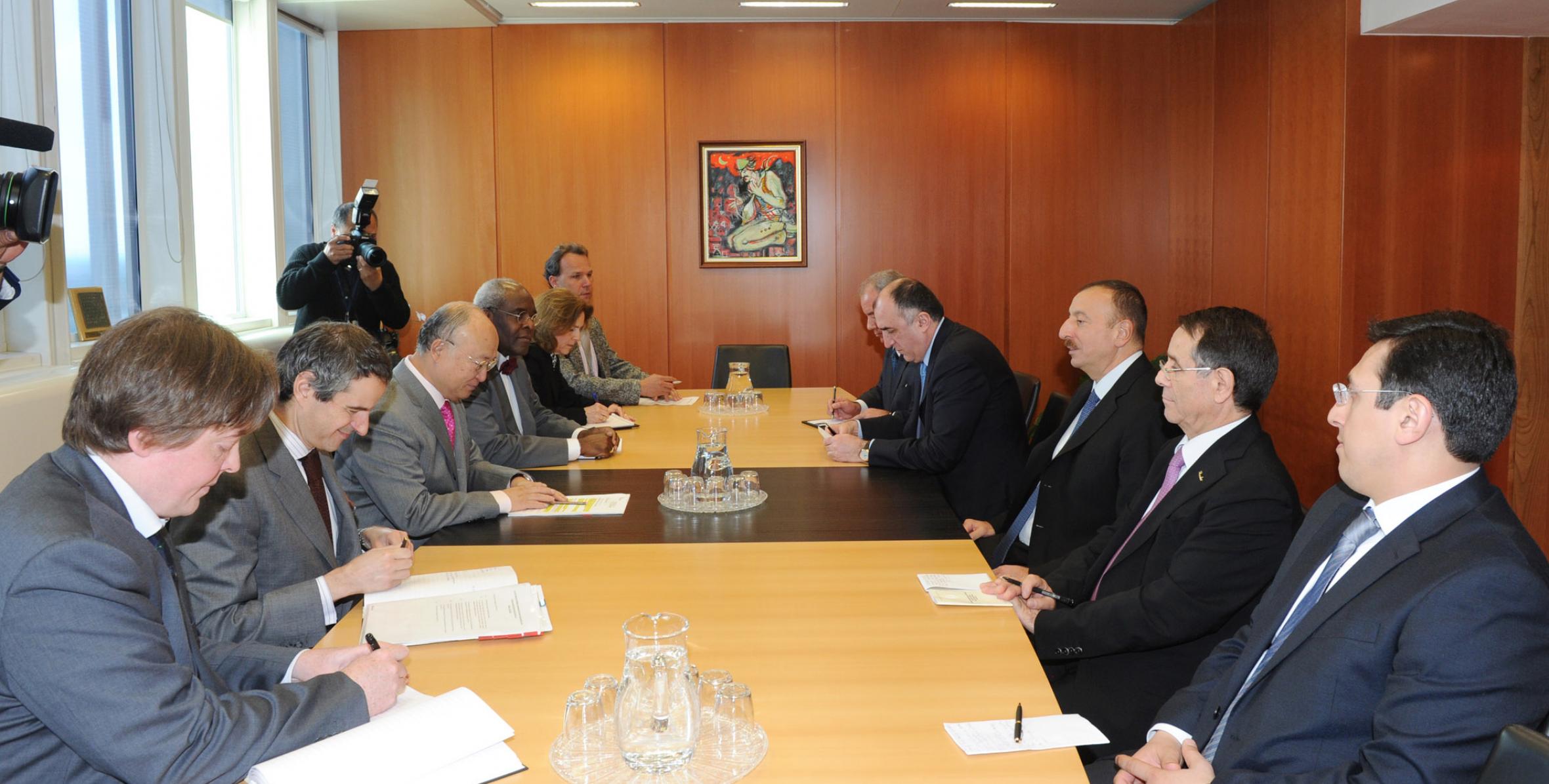 Ilham Aliyev met with the Director General of the International Atomic Energy Agency