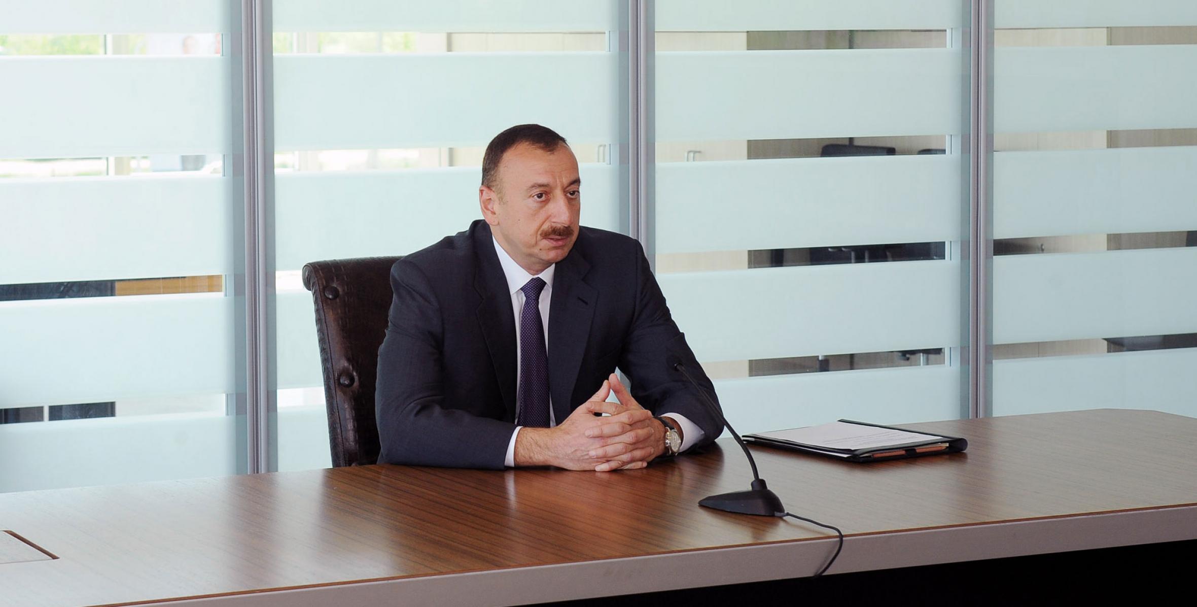 Opening speech by Ilham Aliyev at the meeting on private enterprise development in the sphere of agriculture in the Karabakh economic zone in Agjabadi