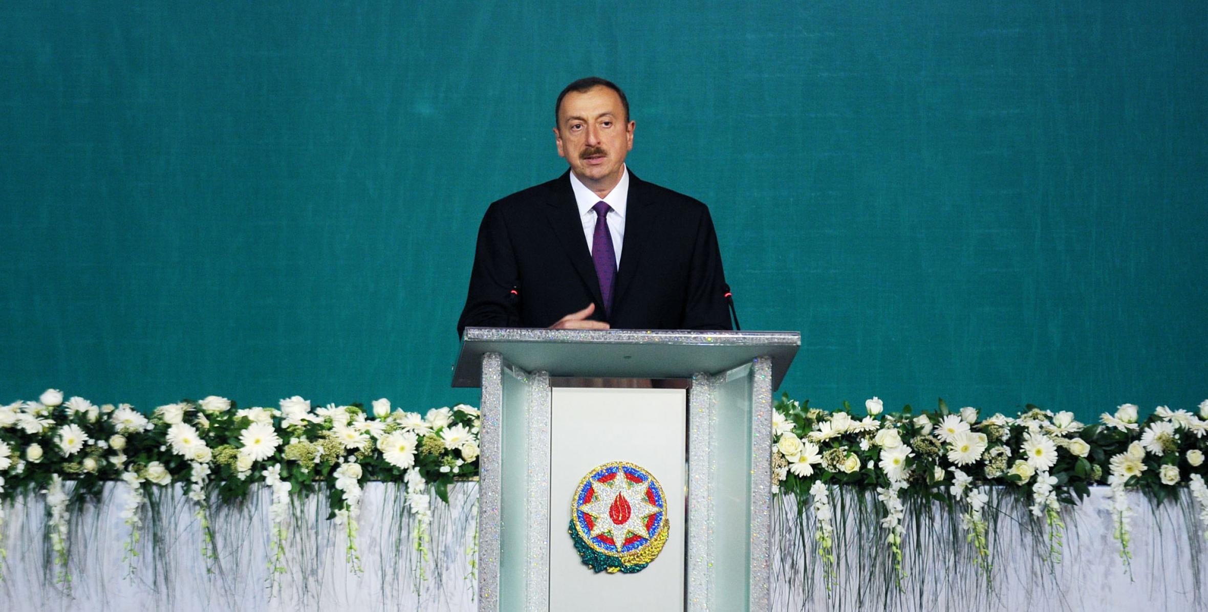 Speech by Ilham Aliyev at the official reception dedicated to the 28th May – Republic Day