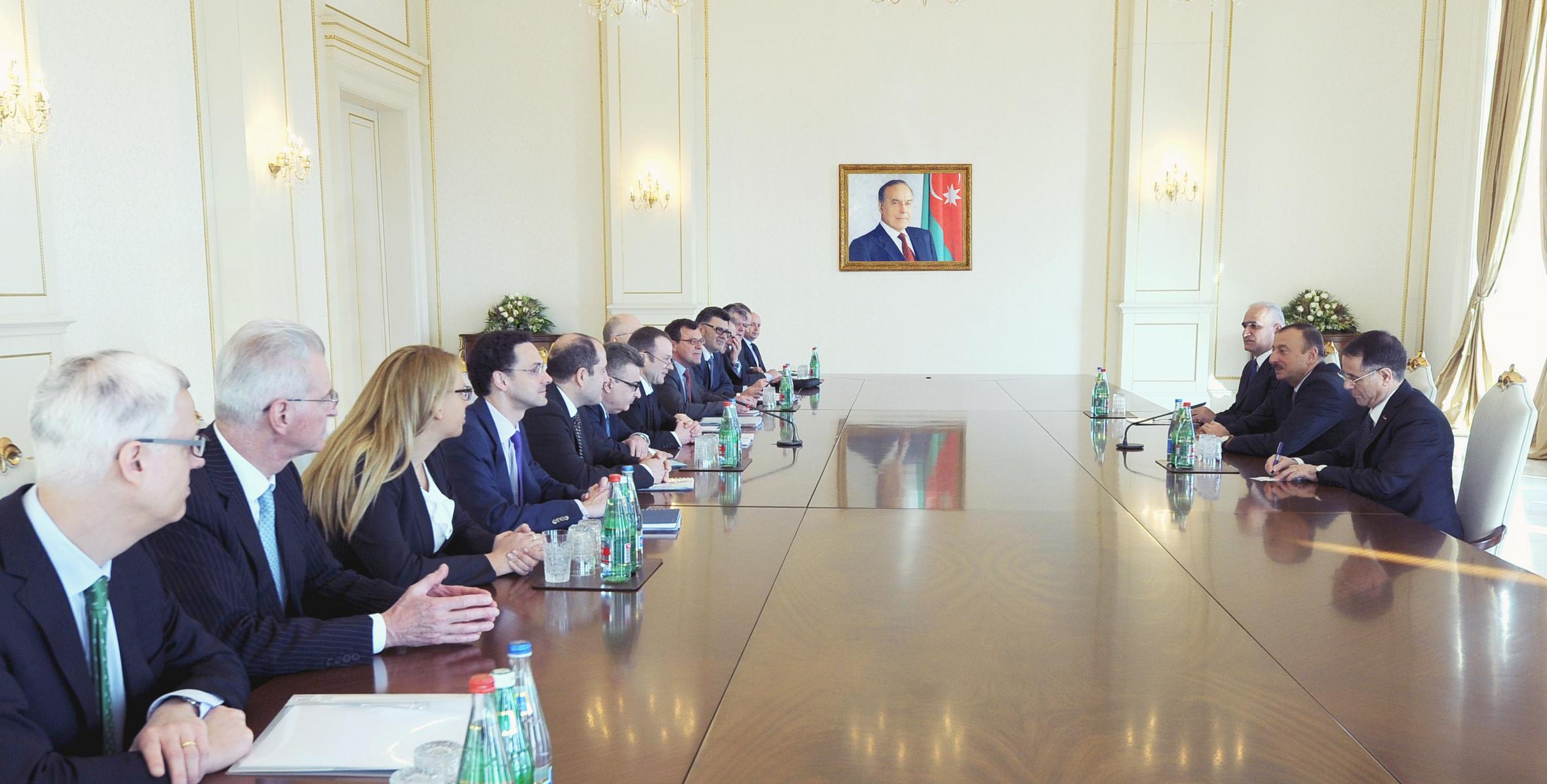 Ilham Aliyev received members of the board of the European Bank for Reconstruction and Development