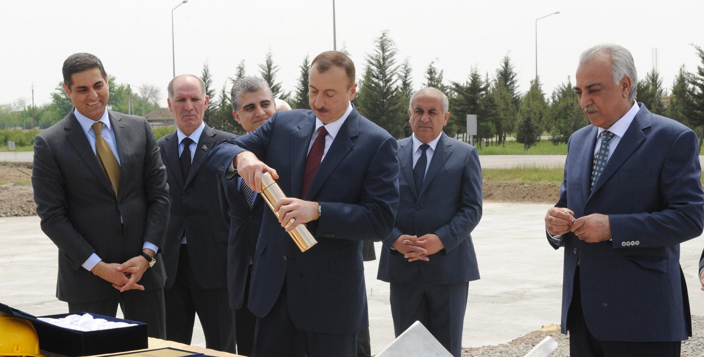 Ильхам Алиев ознакомился с предприятиями компании «Азерсун Холдинг» в Имишли