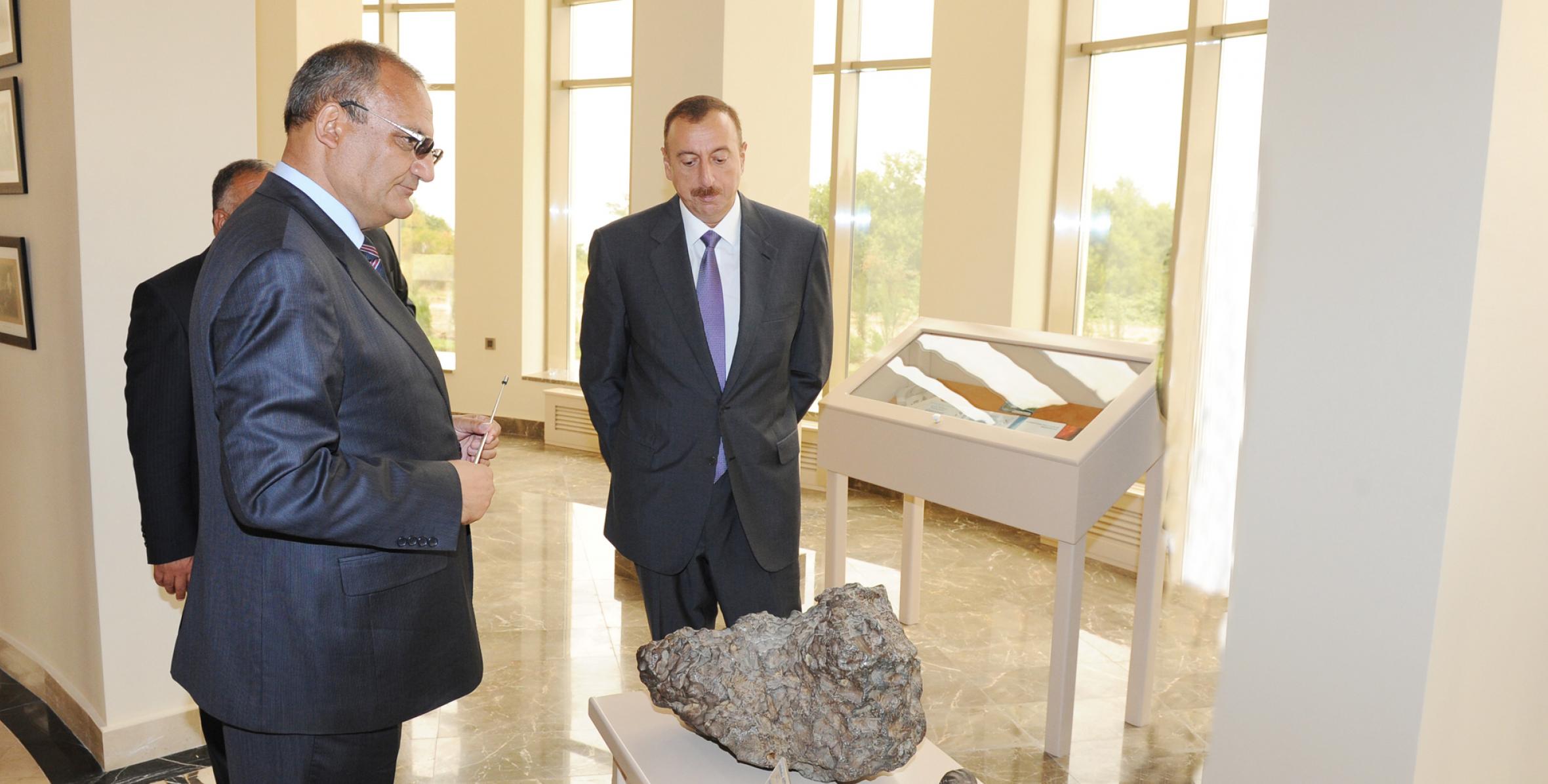 Ильхам Алиев ознакомился с работами по реконструкции, проводимыми в Шамахинской астрофизической обсерватории