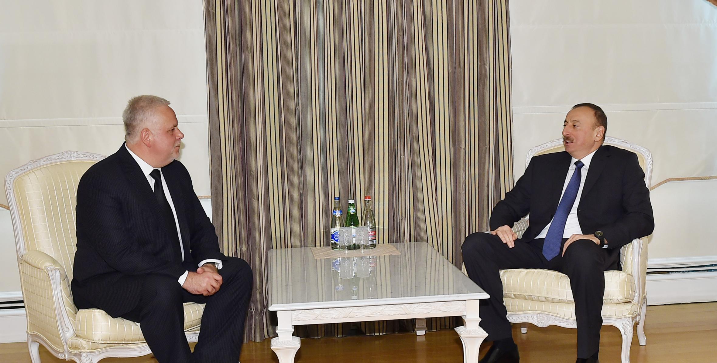 Ilham Aliyev received the Hungarian Ambassador to Azerbaijan