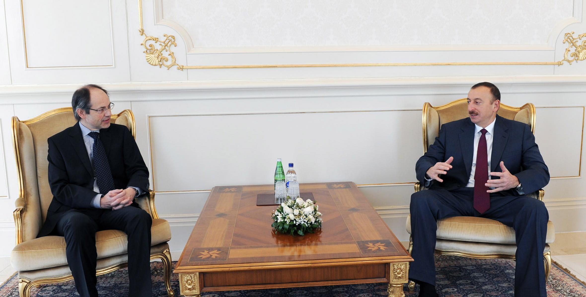 Ильхам Алиев принял верительные грамоты новоназначенного посла Королевства Бельгии в Азербайджане