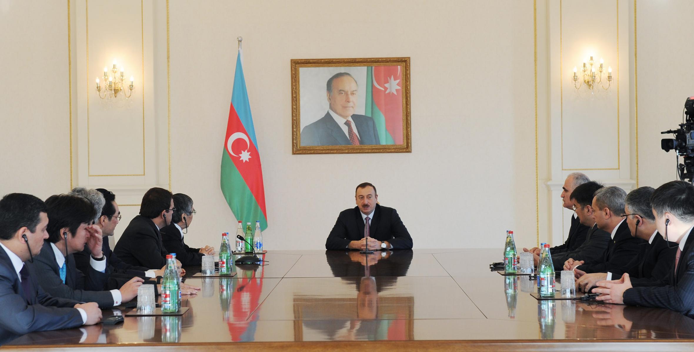 Речь Ильхама Алиева во время принятия участников проходящей в Баку Х юбилейной Министерской конференции Программы сотрудничества стран Центральной Азии