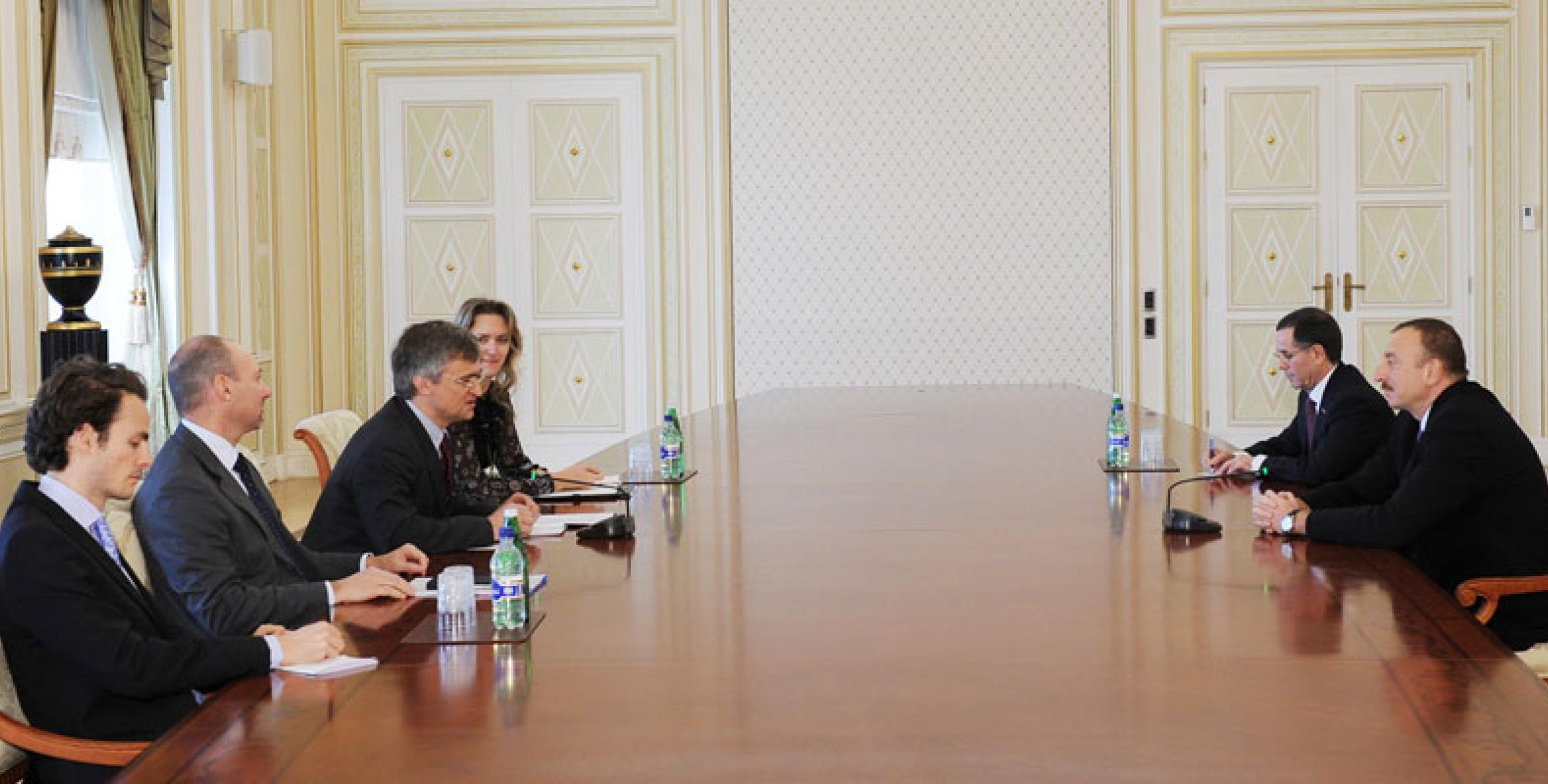 Ilham Aliyev received EU Special Representative for the South Caucasus, Peter Semneby