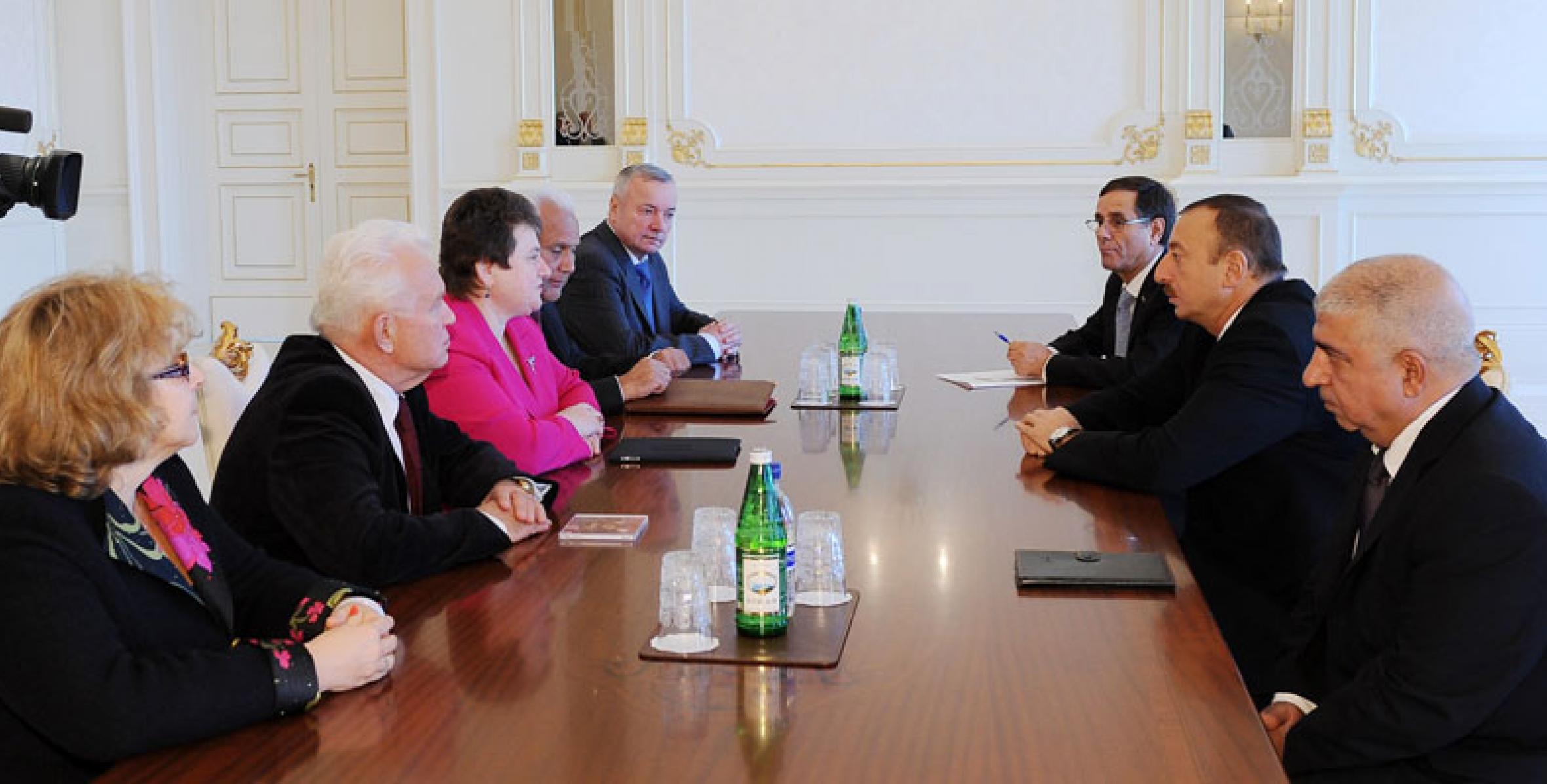 Ilham Aliyev received Russian Federal Assembly Federation Council Deputy Chairman Svetlana Orlova