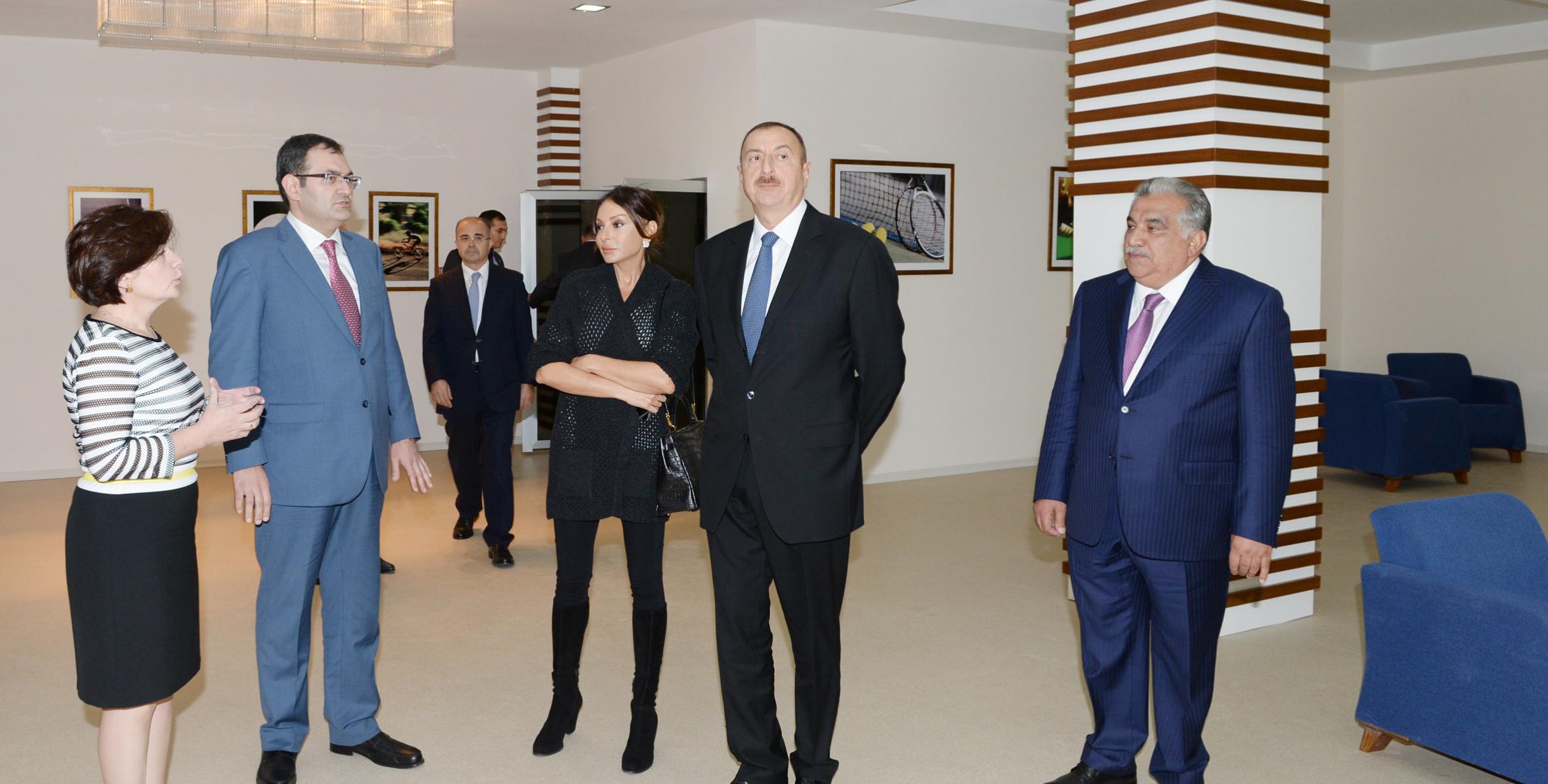 Ilham Aliyev attended the opening of a Youth Training and Recreation Center in Dashkasan