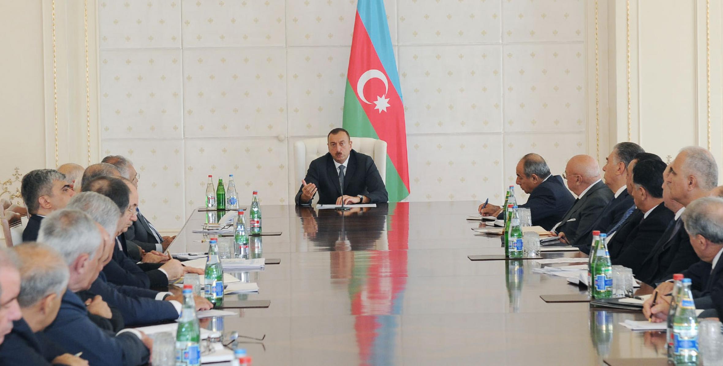 Closing remarks by Ilham Aliyev at the meeting of the Cabinet of Ministers