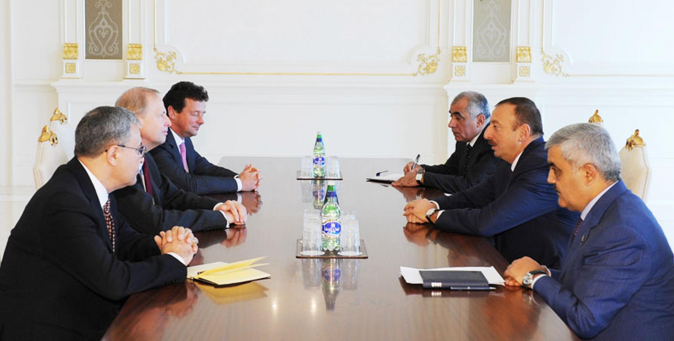 Ilham Aliyev received the executive director of BP, Robert Dudley