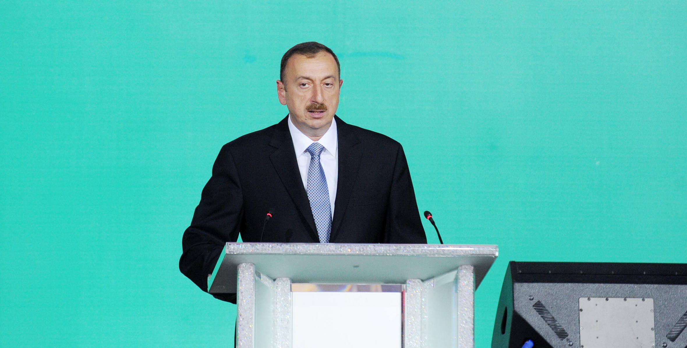 Speech by Ilham Aliyev at the official reception marking 28 May – the Republic Day