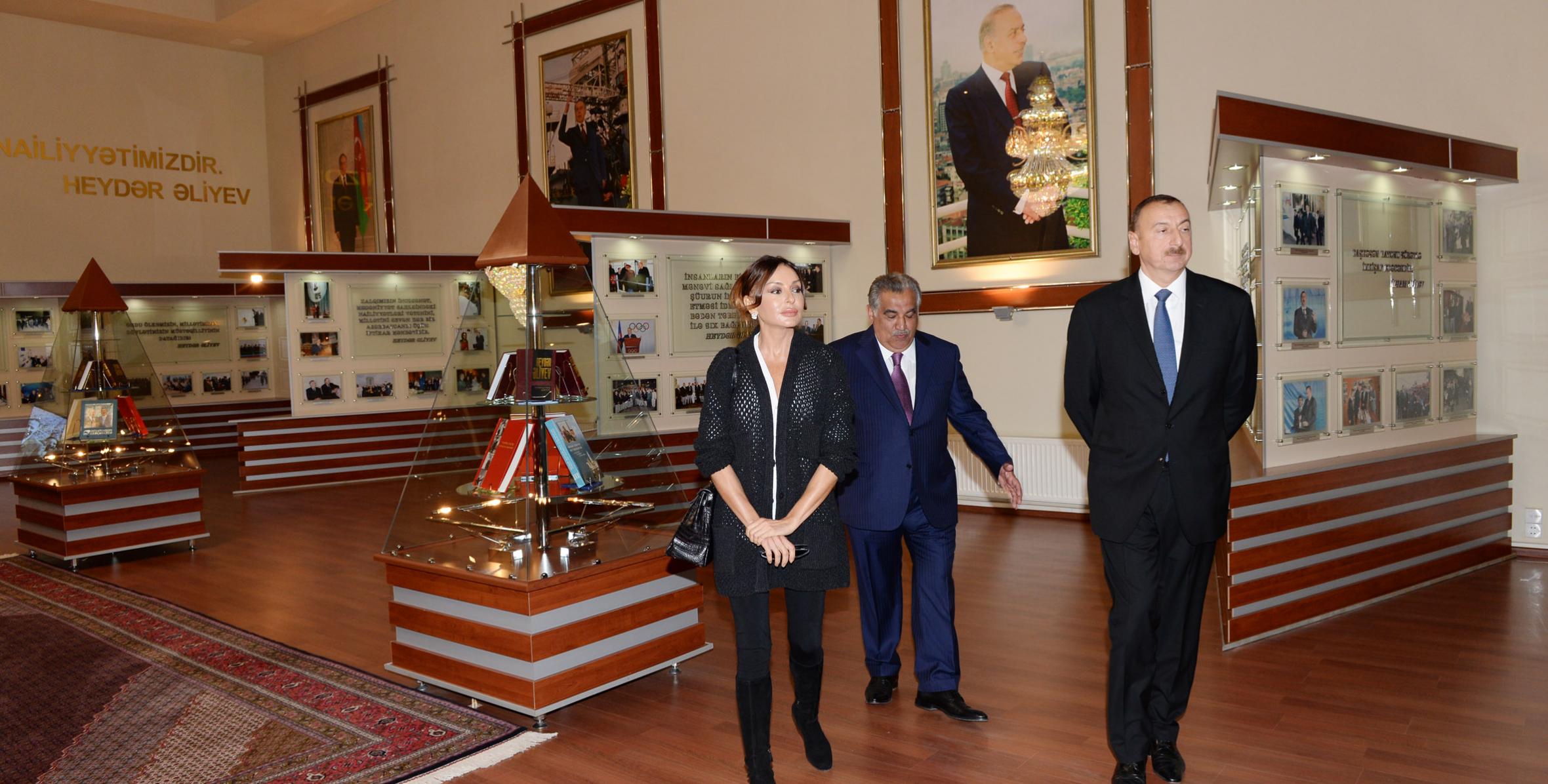 Ильхам Алиев принял участие в открытии Центра Гейдара Алиева в Дашкесане