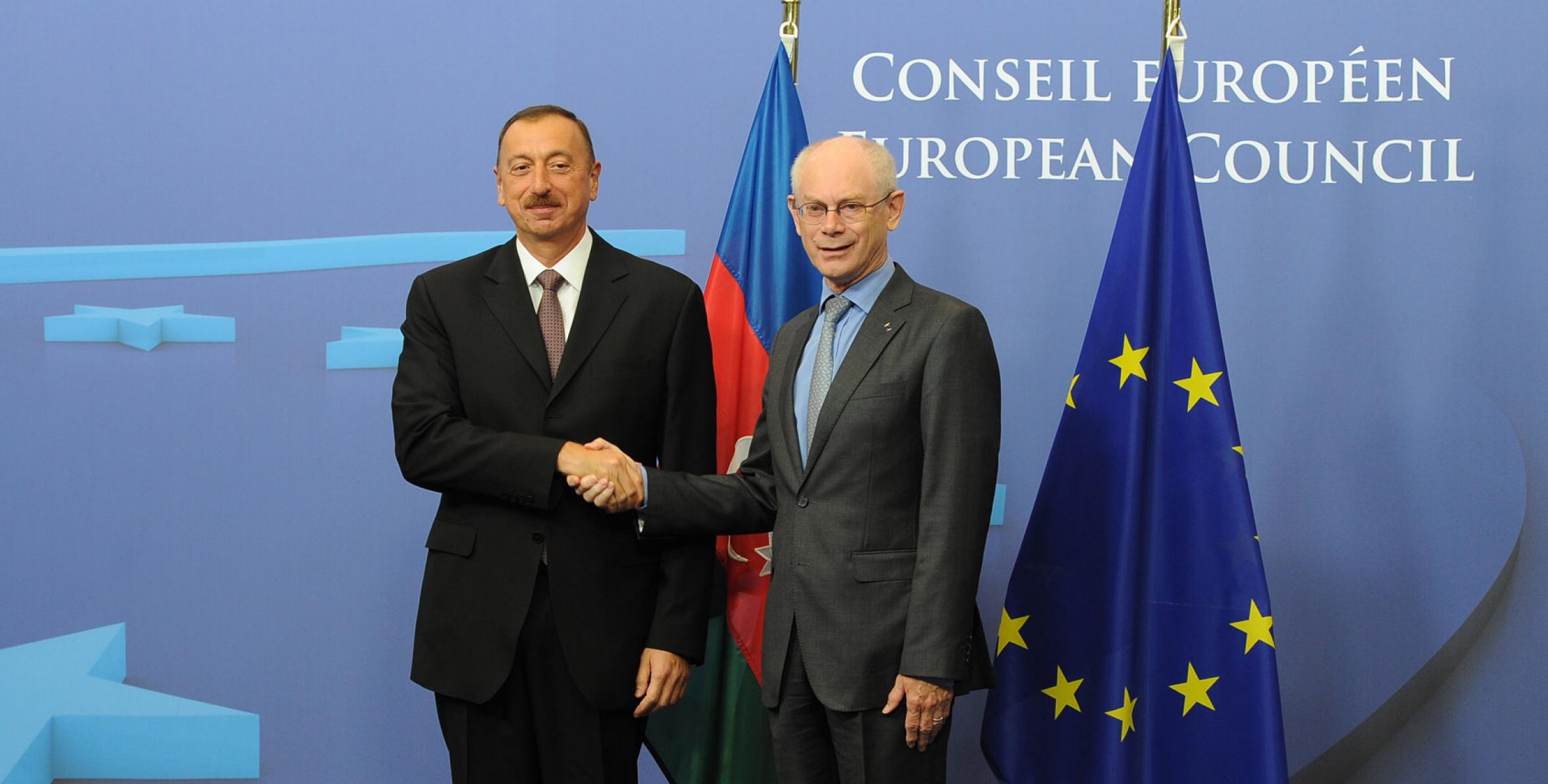 Working visit of Ilham Aliyev to Belgium