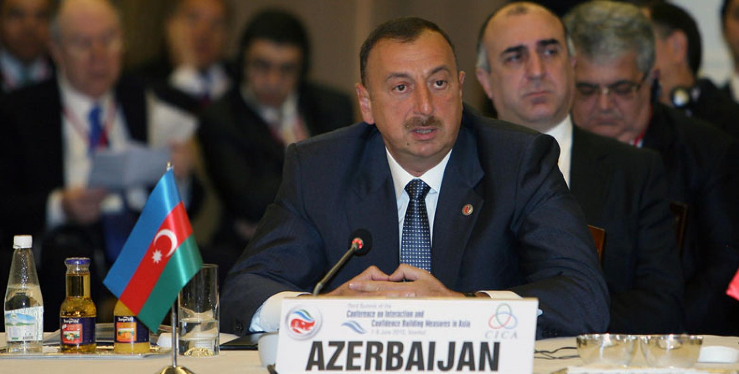 Speech by President Ilham Aliyev at a summit of the Conference on Interaction and Confidence Building Measures in Asia