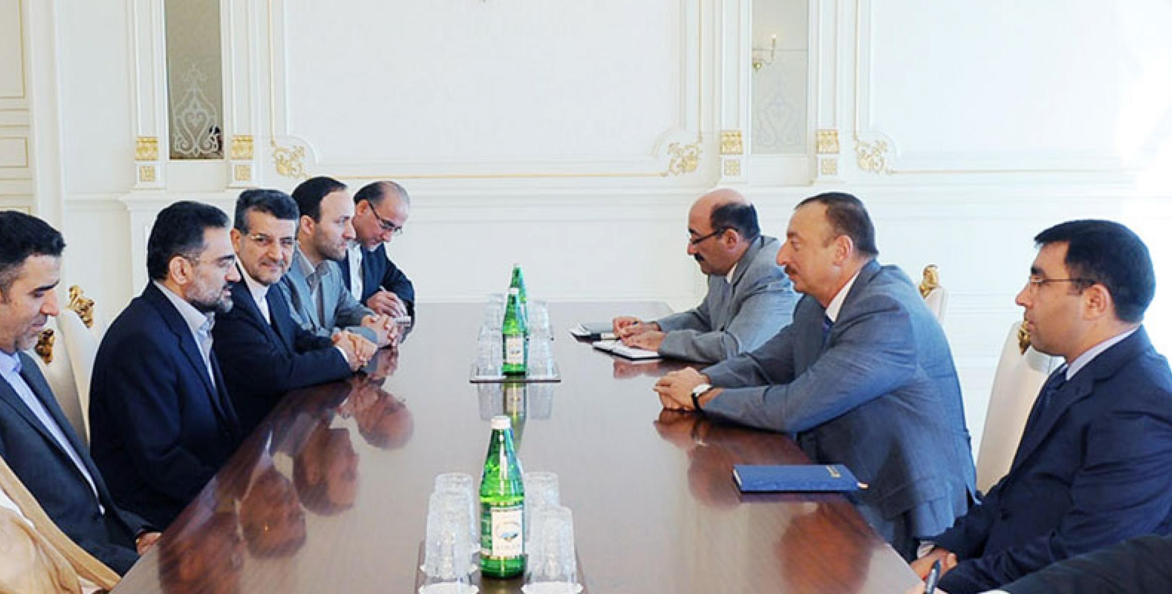 Ilham Aliyev received Iran’s Minister of Culture and Islamic Guidance