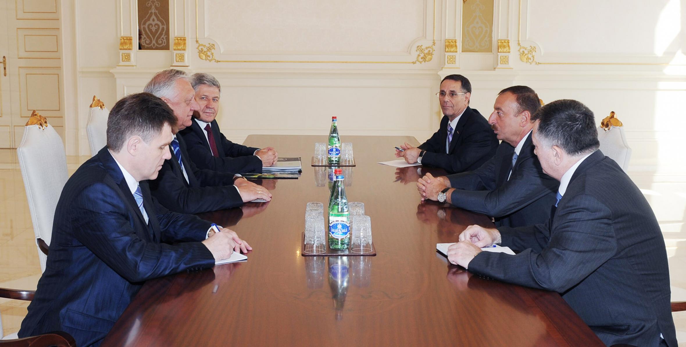 Ilham Aliyev has received Belarusian Prime Minister Mikhail Myasnikovich