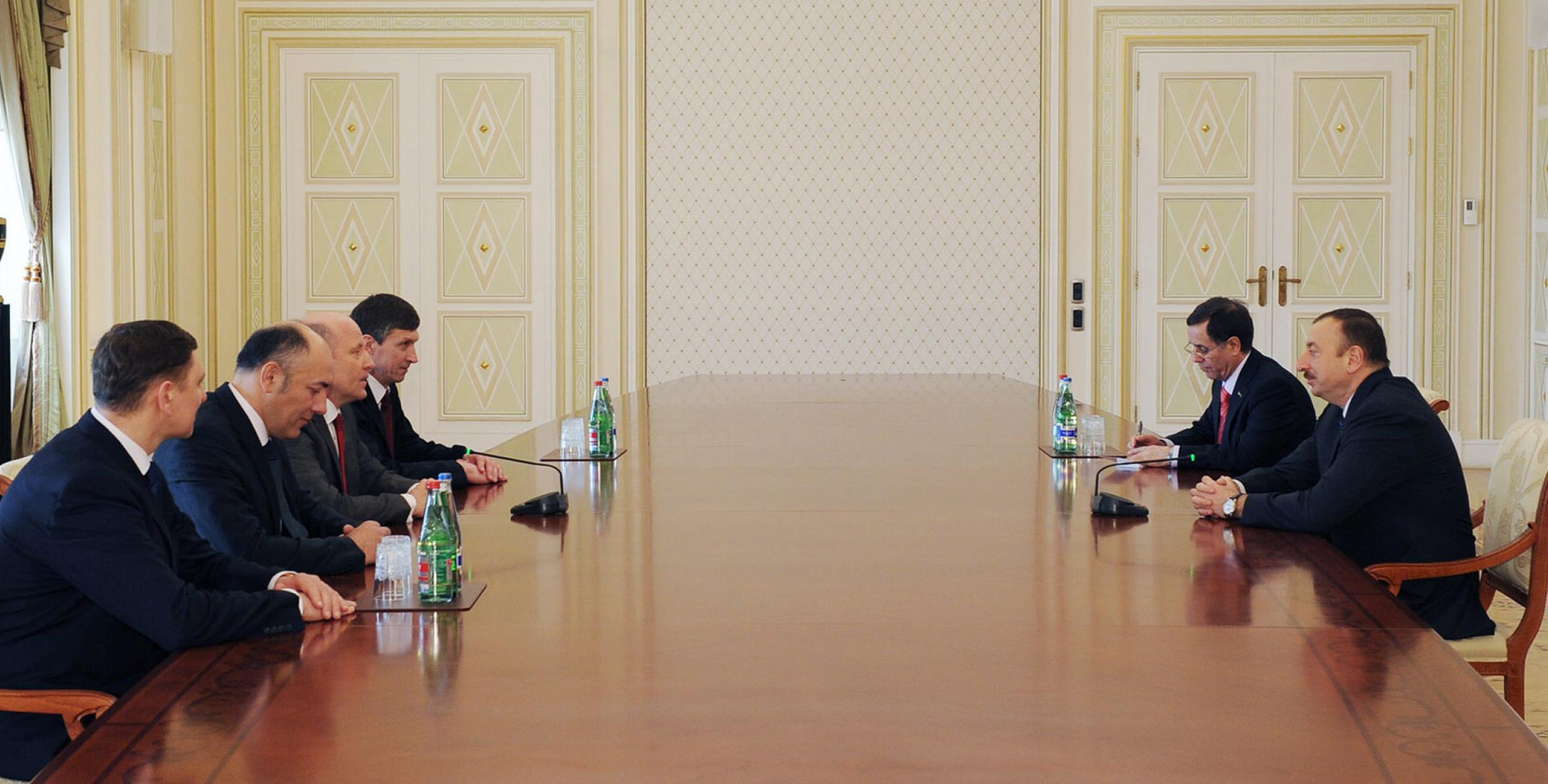 Ilham Aliyev received a delegation led by Lithuanian Minister of Interior Raimundas Palaitis