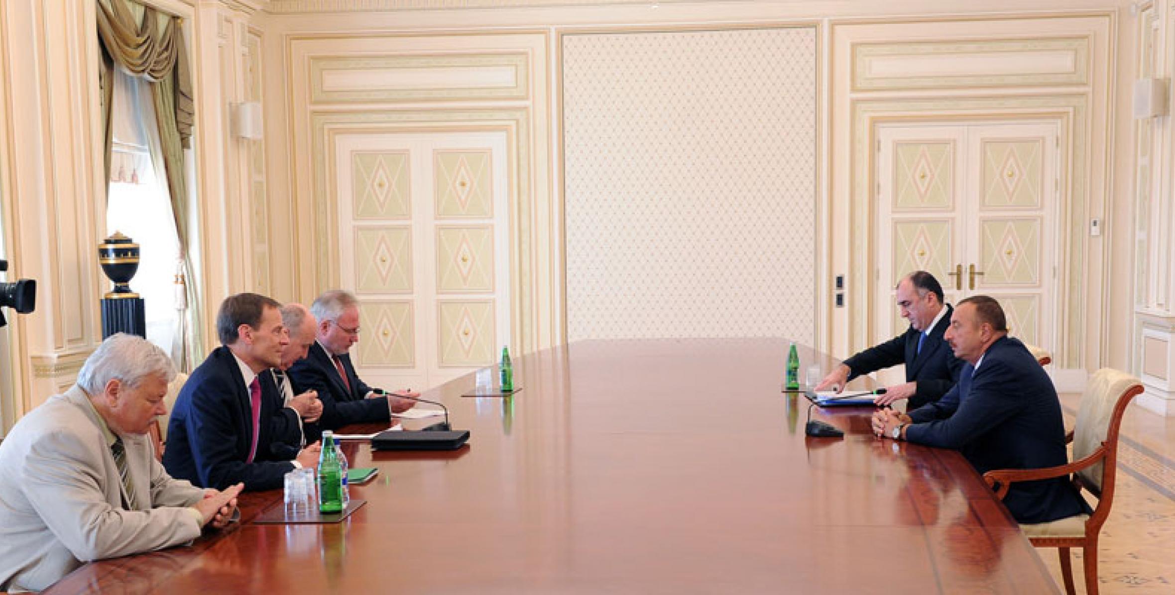 Ilham Aliyev received the OSCE Minsk Group Co-chairs and the Personal Representative of the OSCE Chair-in-Office