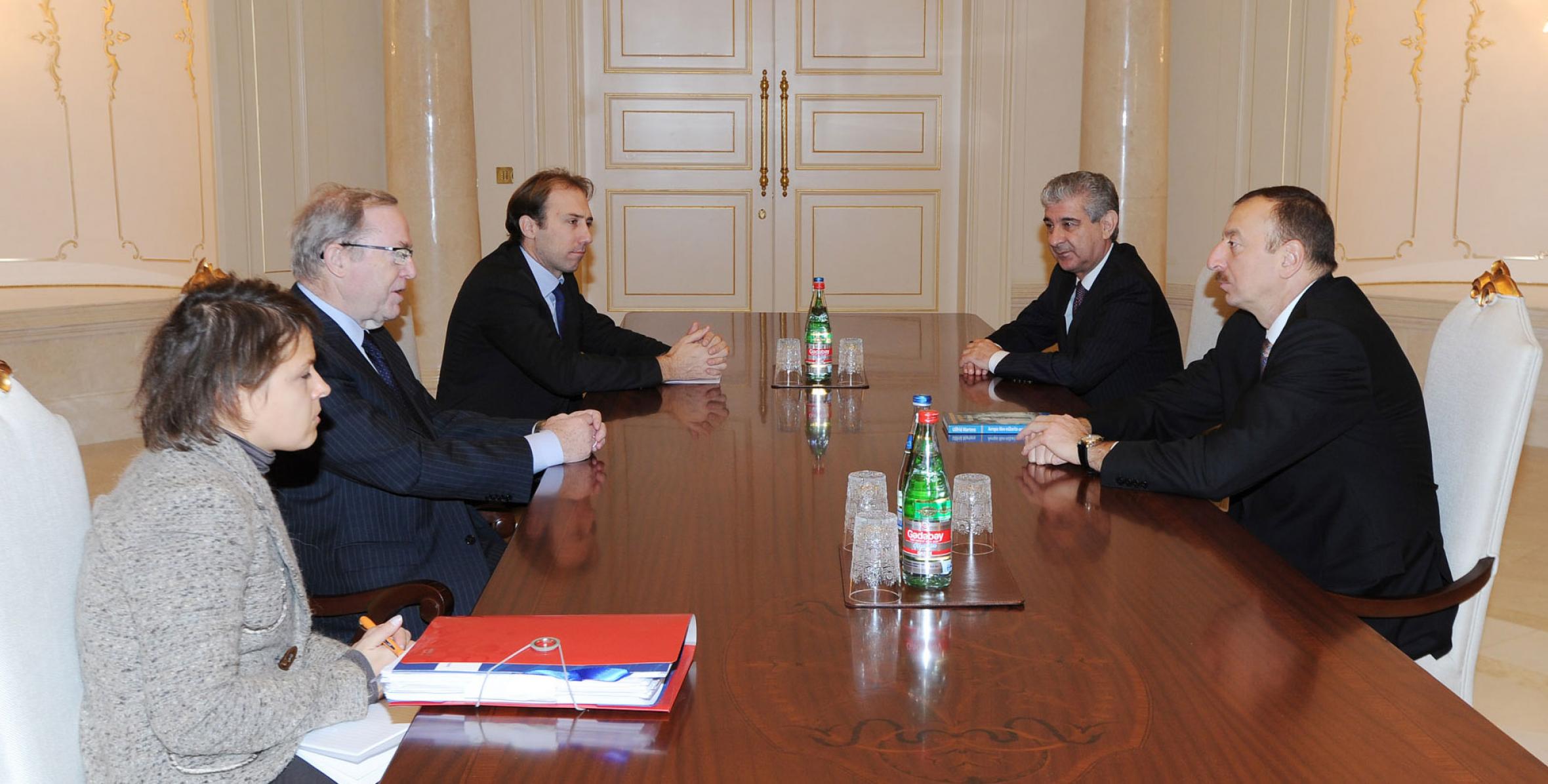 Ilham Aliyev received a delegation led by the President of the European People's Party, Wilfried Martens