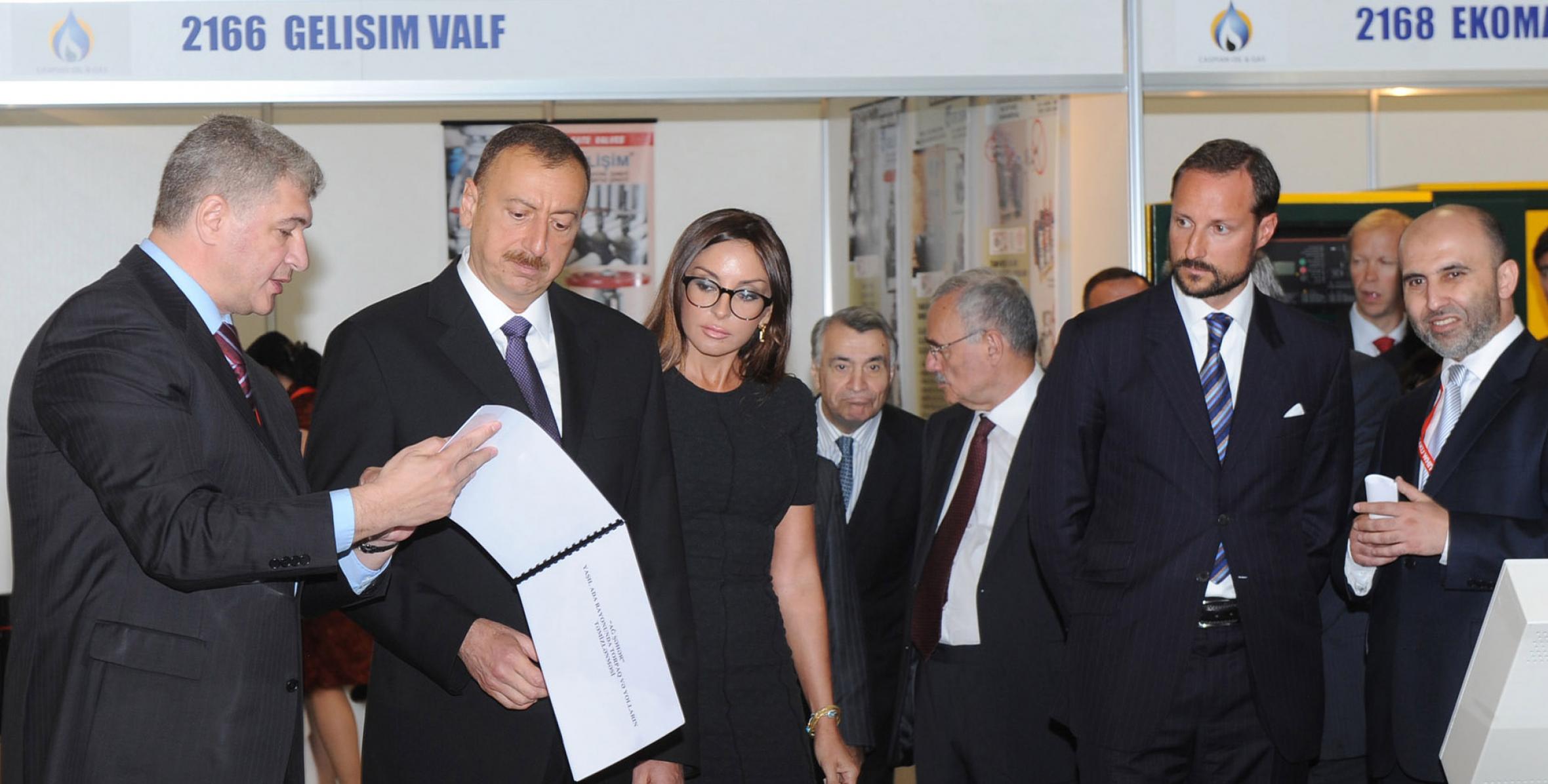 Ilham Aliyev attended the opening ceremony of the 18th international exhibition and conference “Caspian oil and gas”