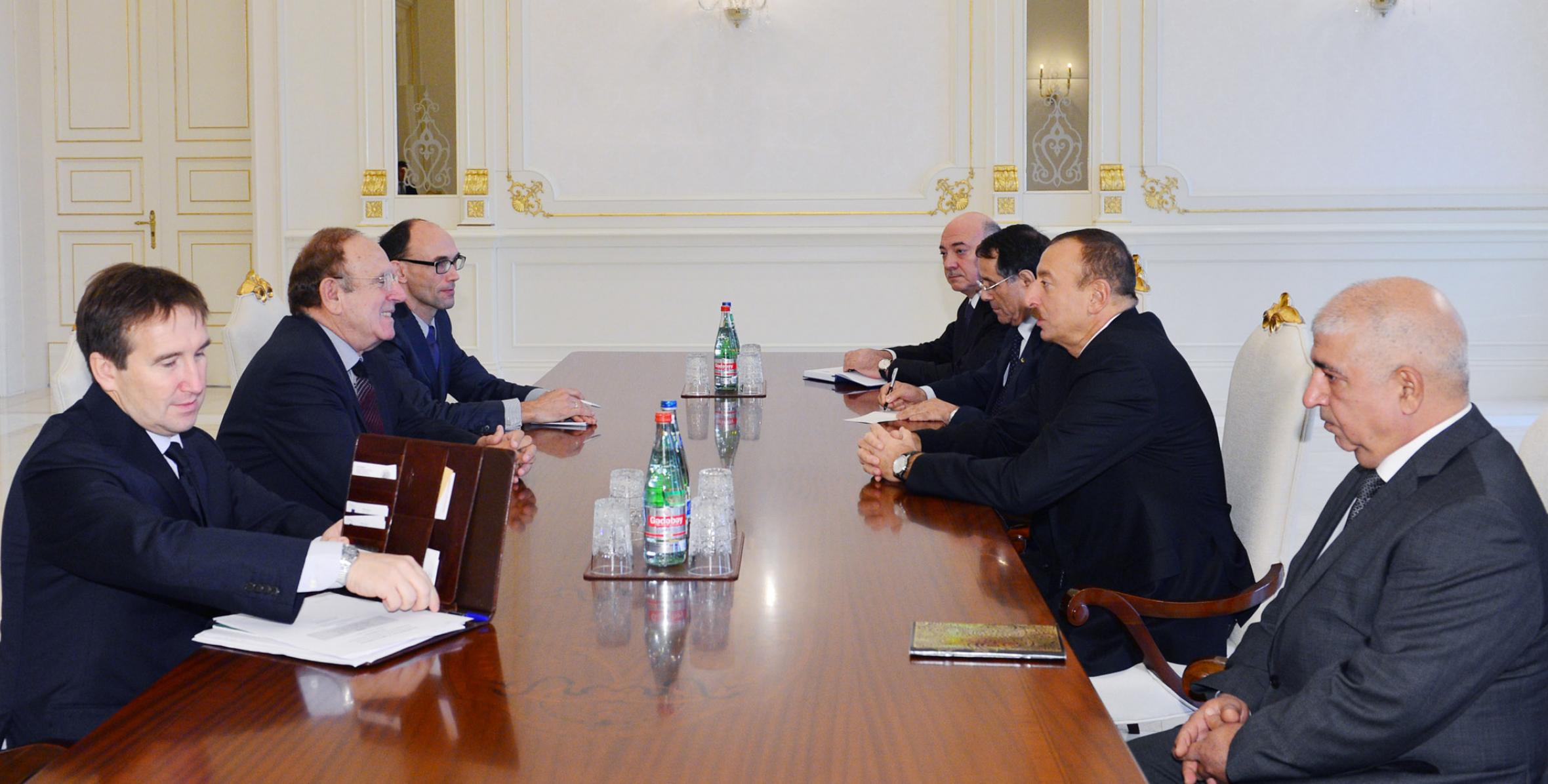 Ilham Aliyev received a delegation of the European Parliament led by the head of the observation mission for the presidential elections in Azerbaijan