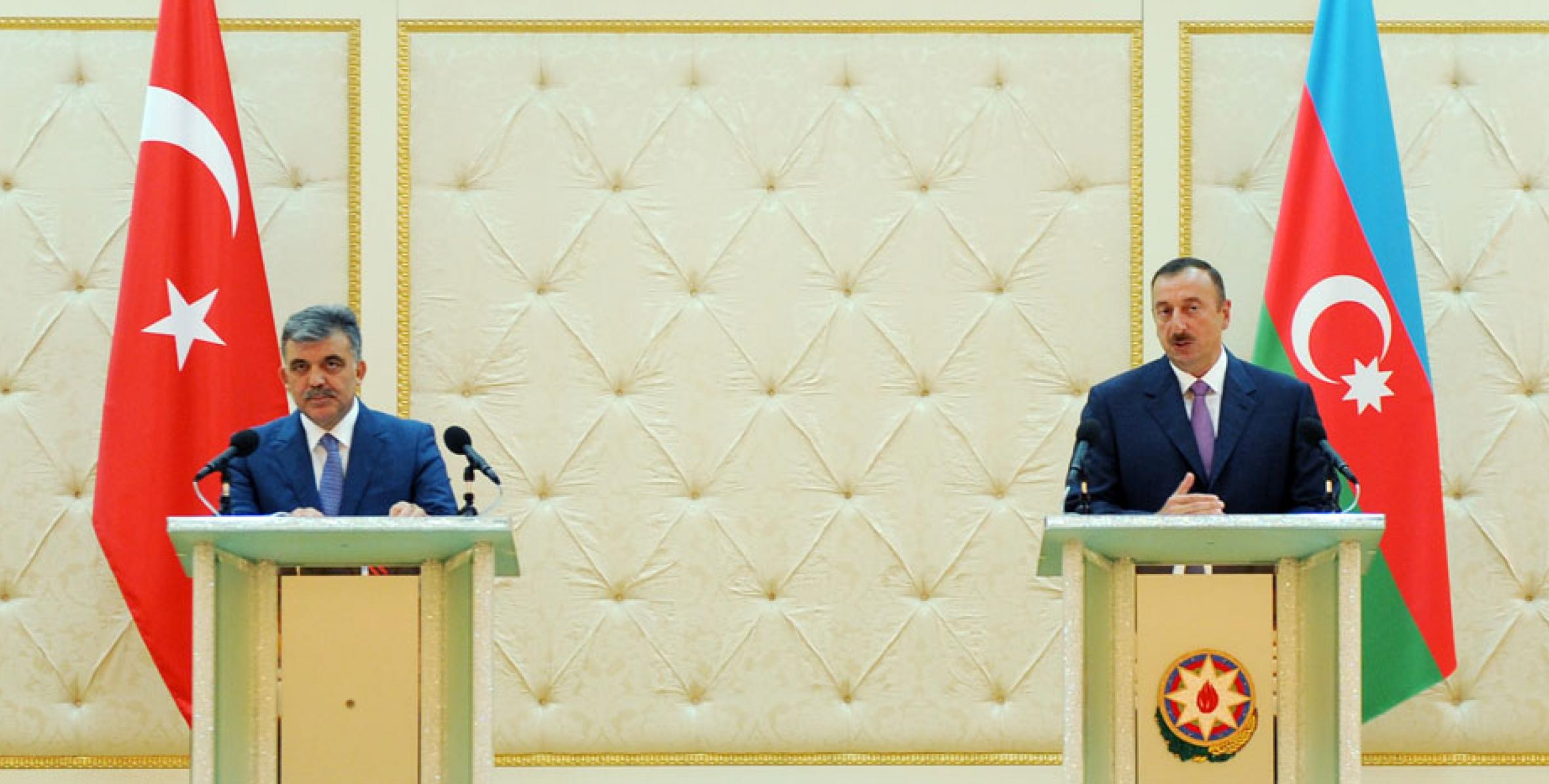 Пресс-конференция Ильхама Алиева и Президента Турции Абдуллаха Гюля